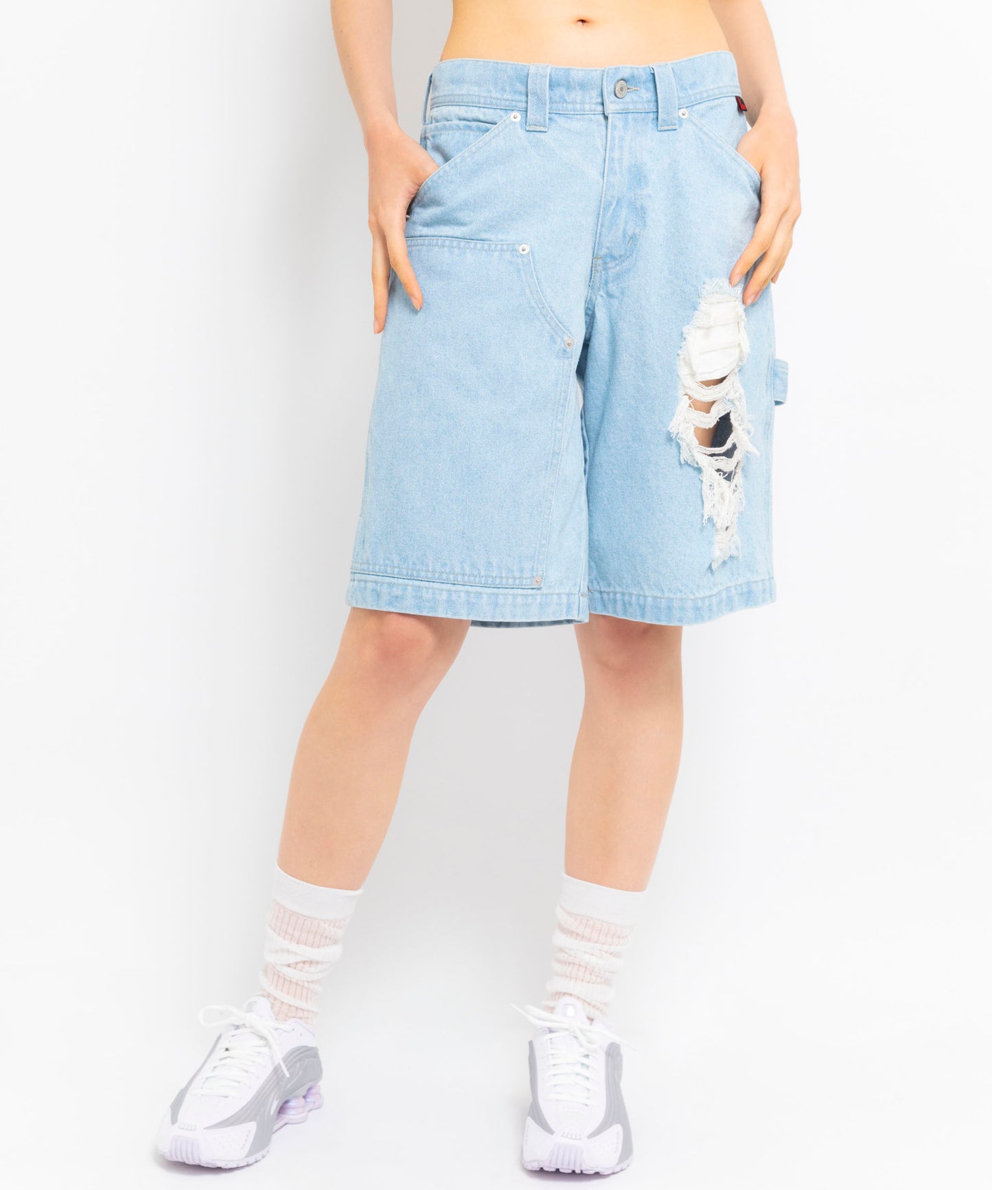 FUBU×atmos pink Denim Half Pants【24SS-FBPT03】