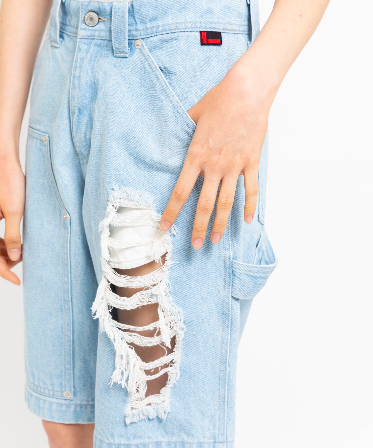 FUBU×atmos pink Denim Half Pants【24SS-FBPT03】