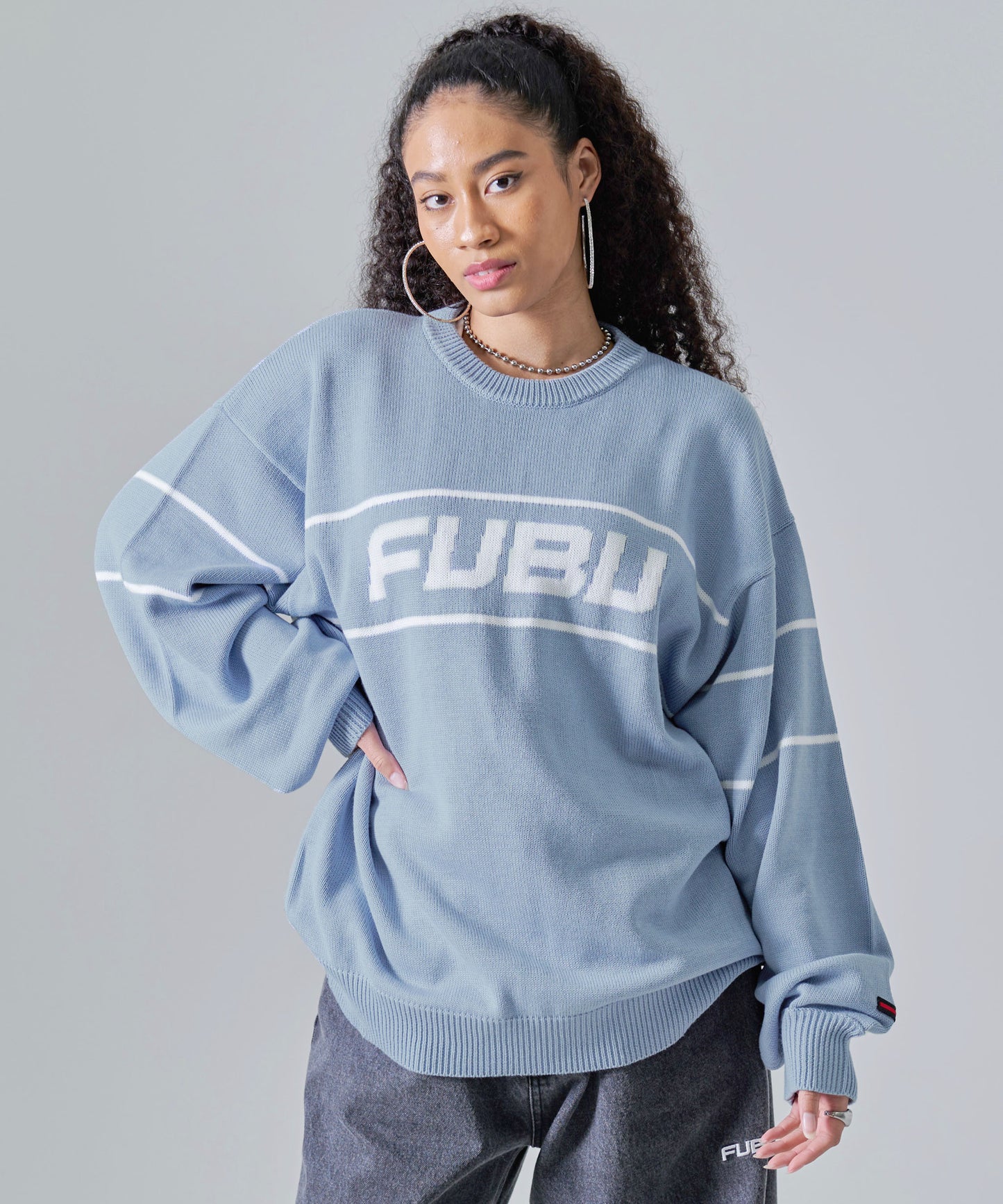 CREW KNIT/クルーニット【FAM-42712】