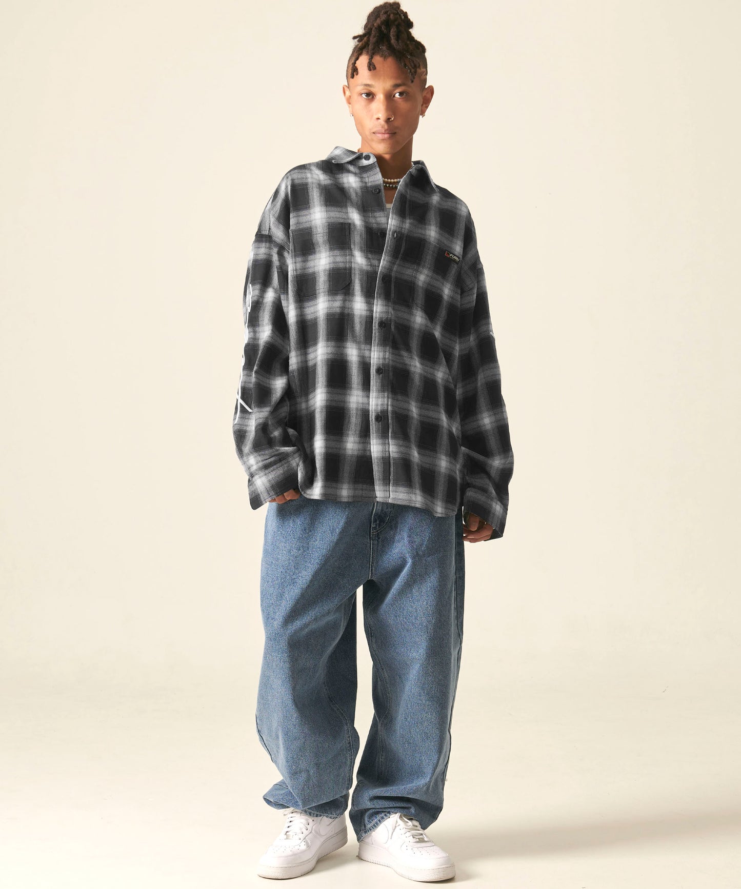 【Black Friday30%OFF】CHECK SHIRTS/チェックシャツ【FAM-42100】