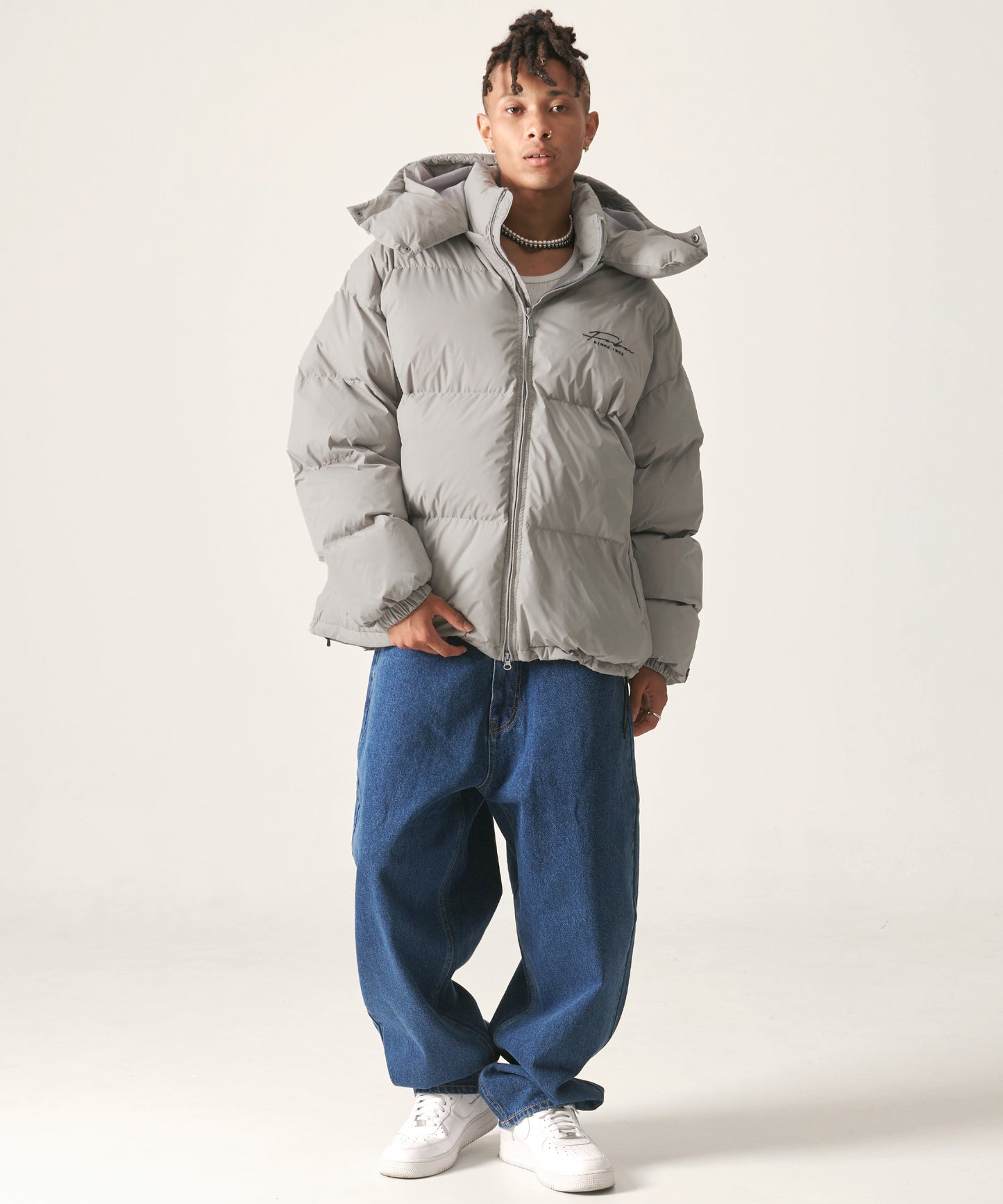 NYLON PUFFER JACKET/ナイロンパファージャケット【FAM-42300】