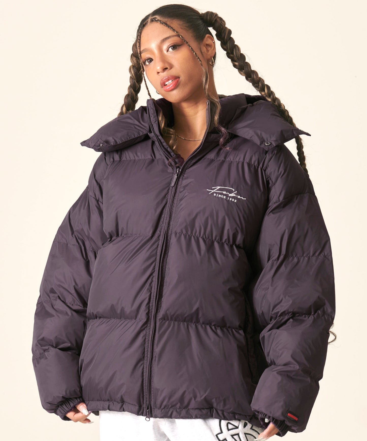 NYLON PUFFER JACKET/ナイロンパファージャケット【FAM-42300】