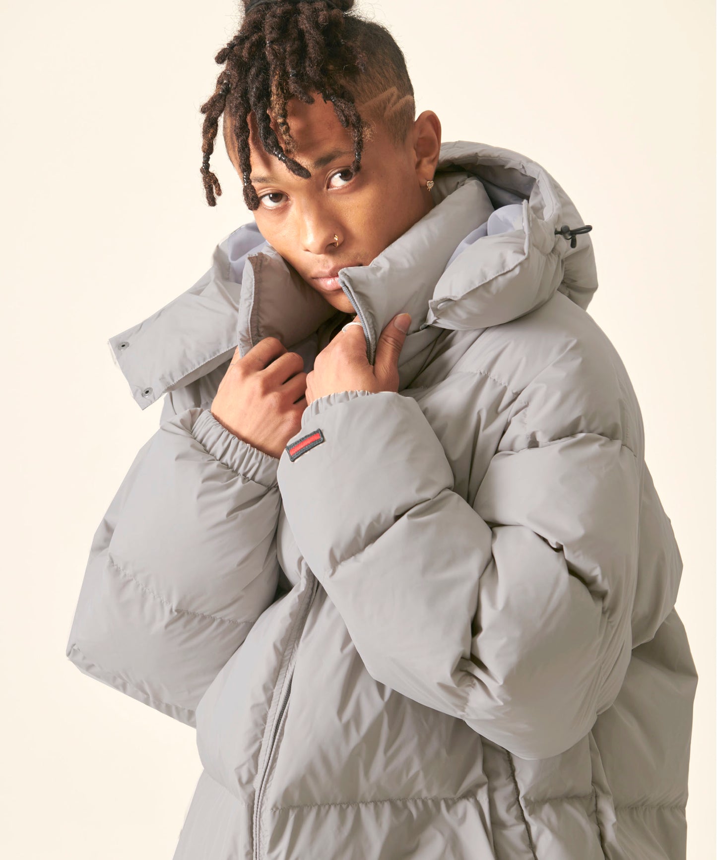 NYLON PUFFER JACKET/ナイロンパファージャケット【FAM-42300】