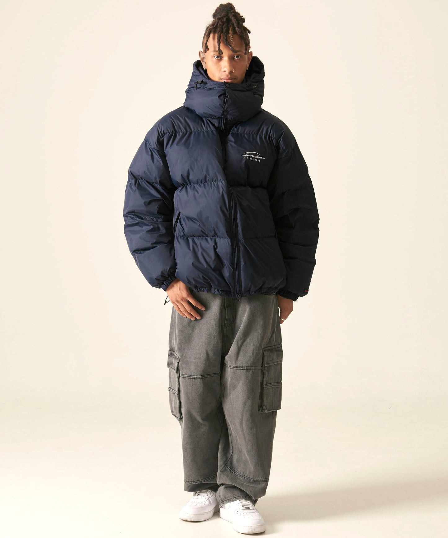 NYLON PUFFER JACKET/ナイロンパファージャケット【FAM-42300】