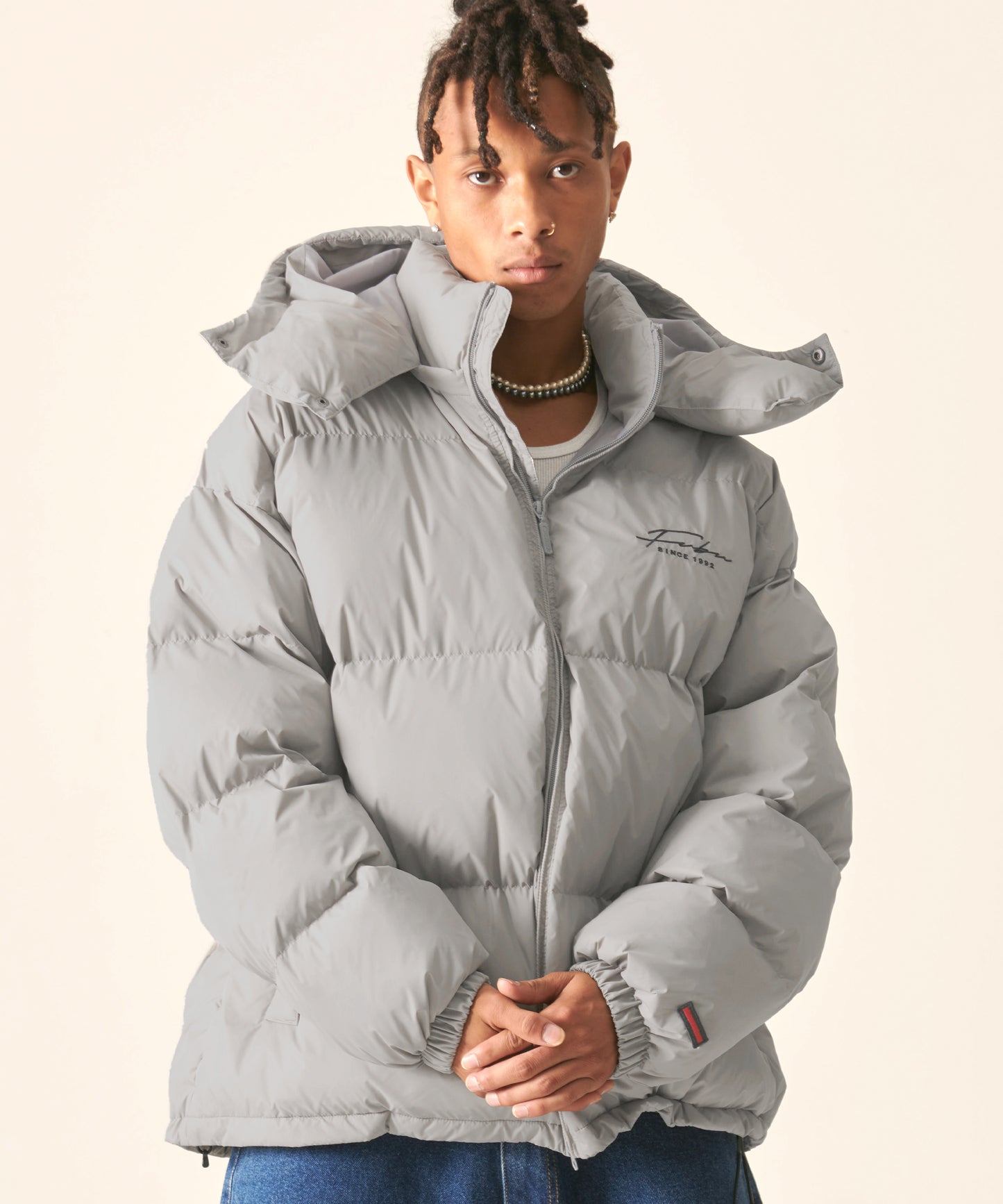 NYLON PUFFER JACKET/ナイロンパファージャケット【FAM-42300】