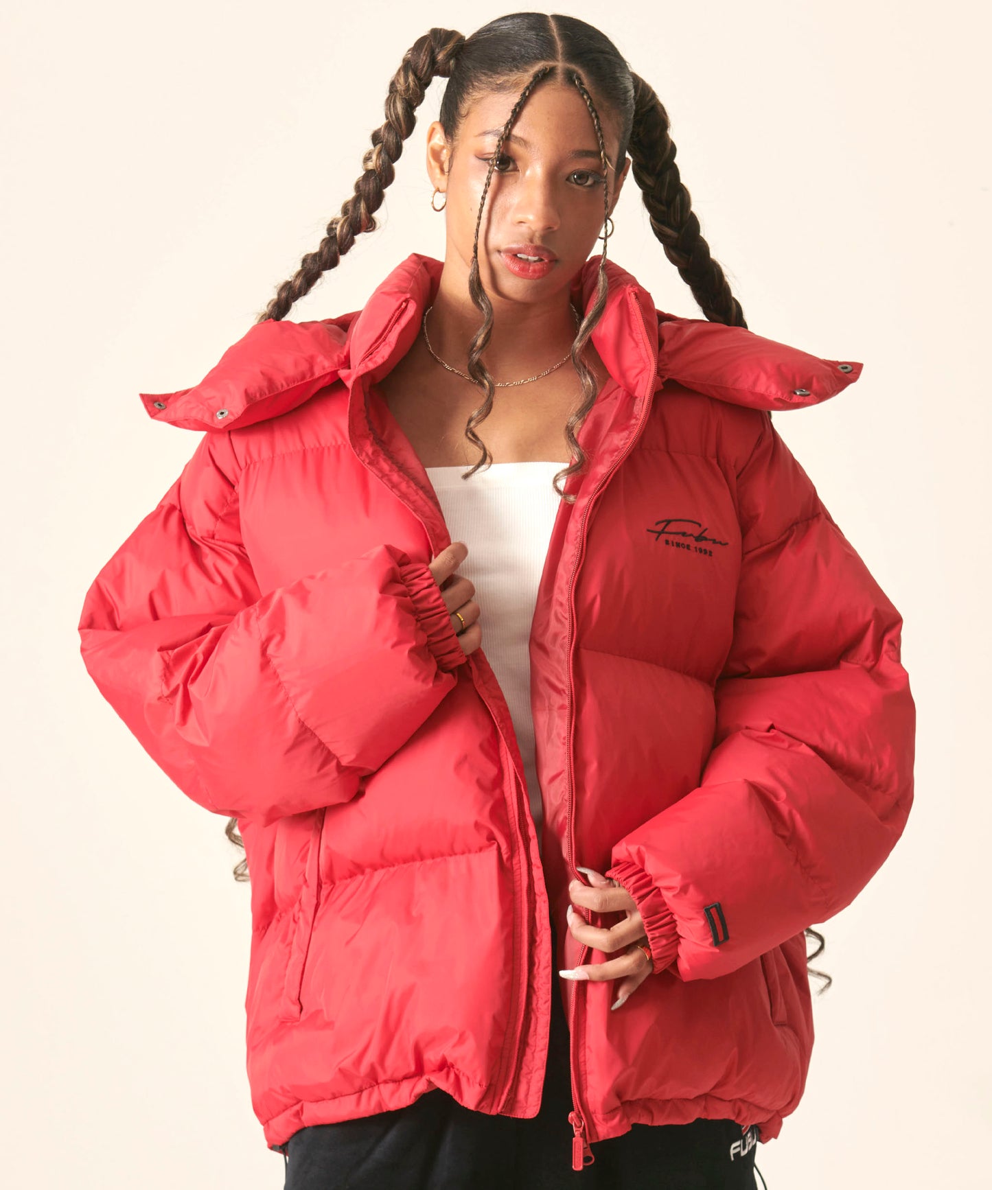 NYLON PUFFER JACKET/ナイロンパファージャケット【FAM-42300】