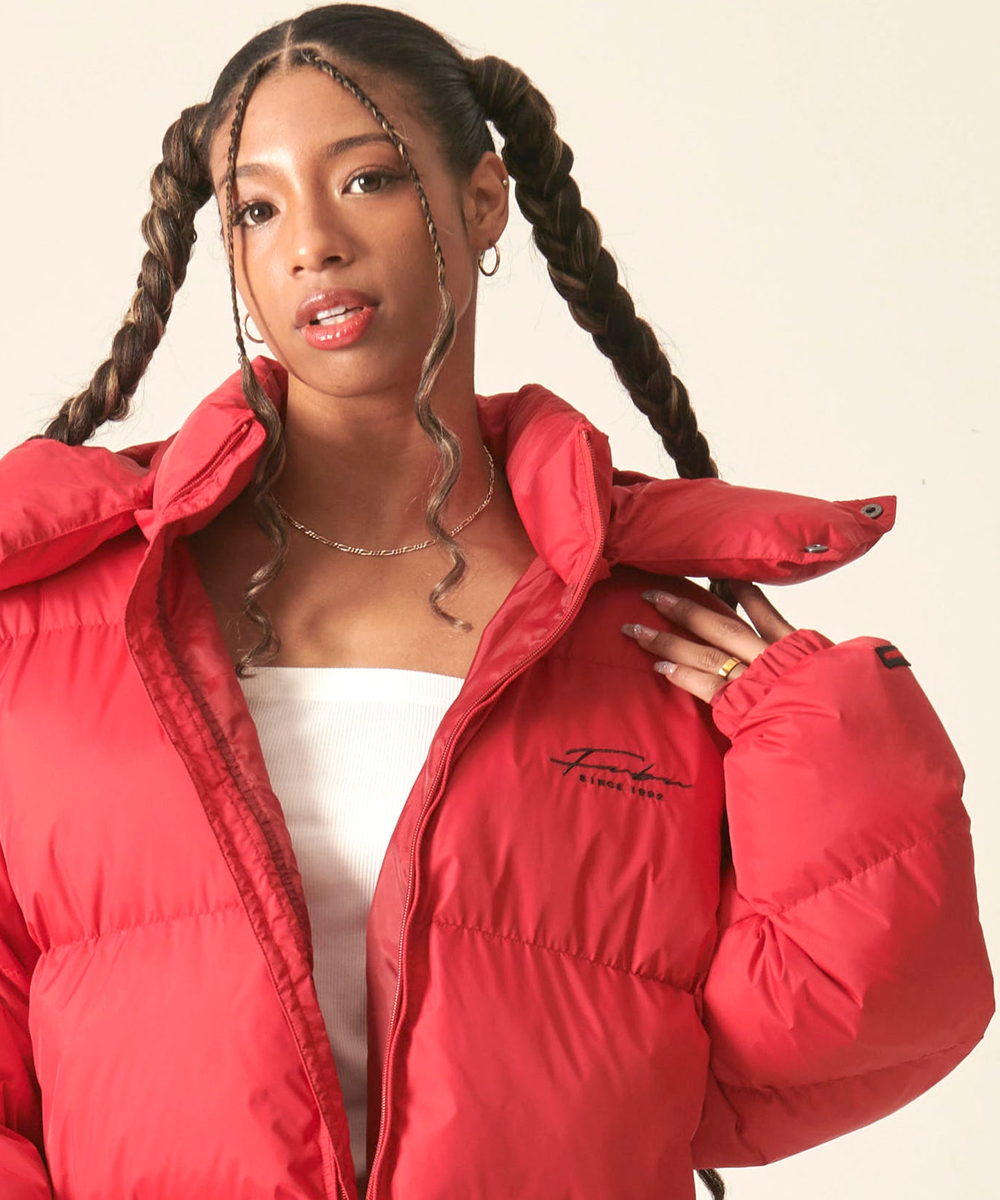NYLON PUFFER JACKET/ナイロンパファージャケット【FAM-42300】