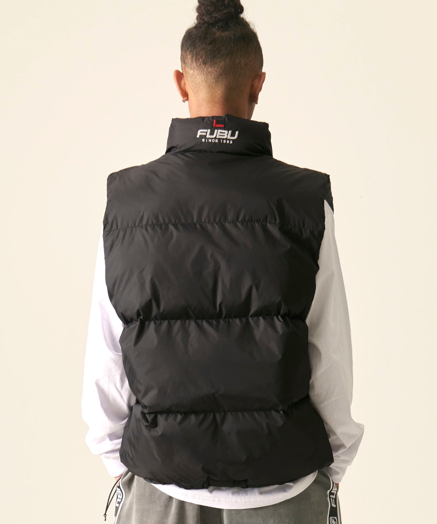 NYLON PUFFER VEST/ナイロンパファーベスト【FAM-42301】