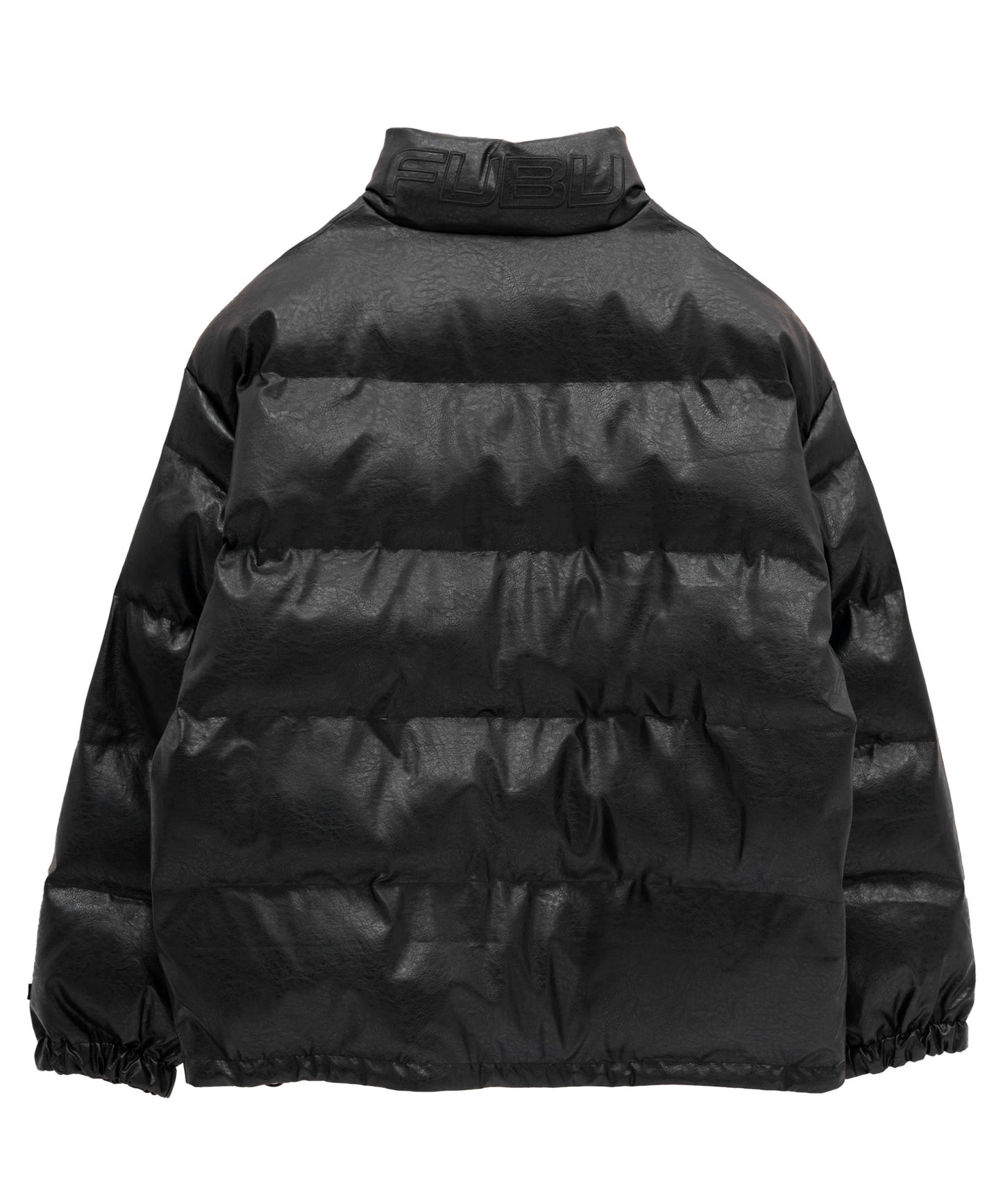 ECO LEATHER PUFFER JACKET/エコパファージャケット【FAM-42302】