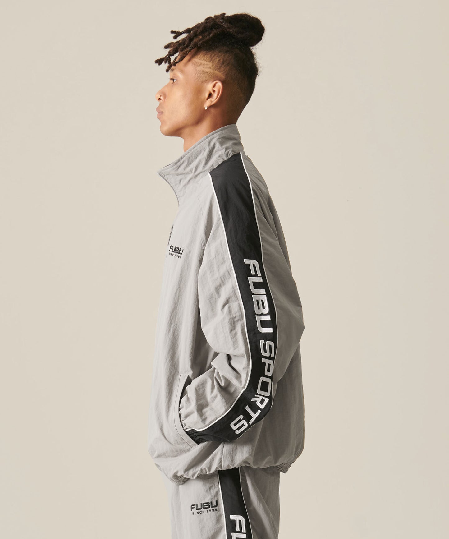 NYLON TRACK JACKET/ナイロントラックジャケット【FAM-42303】