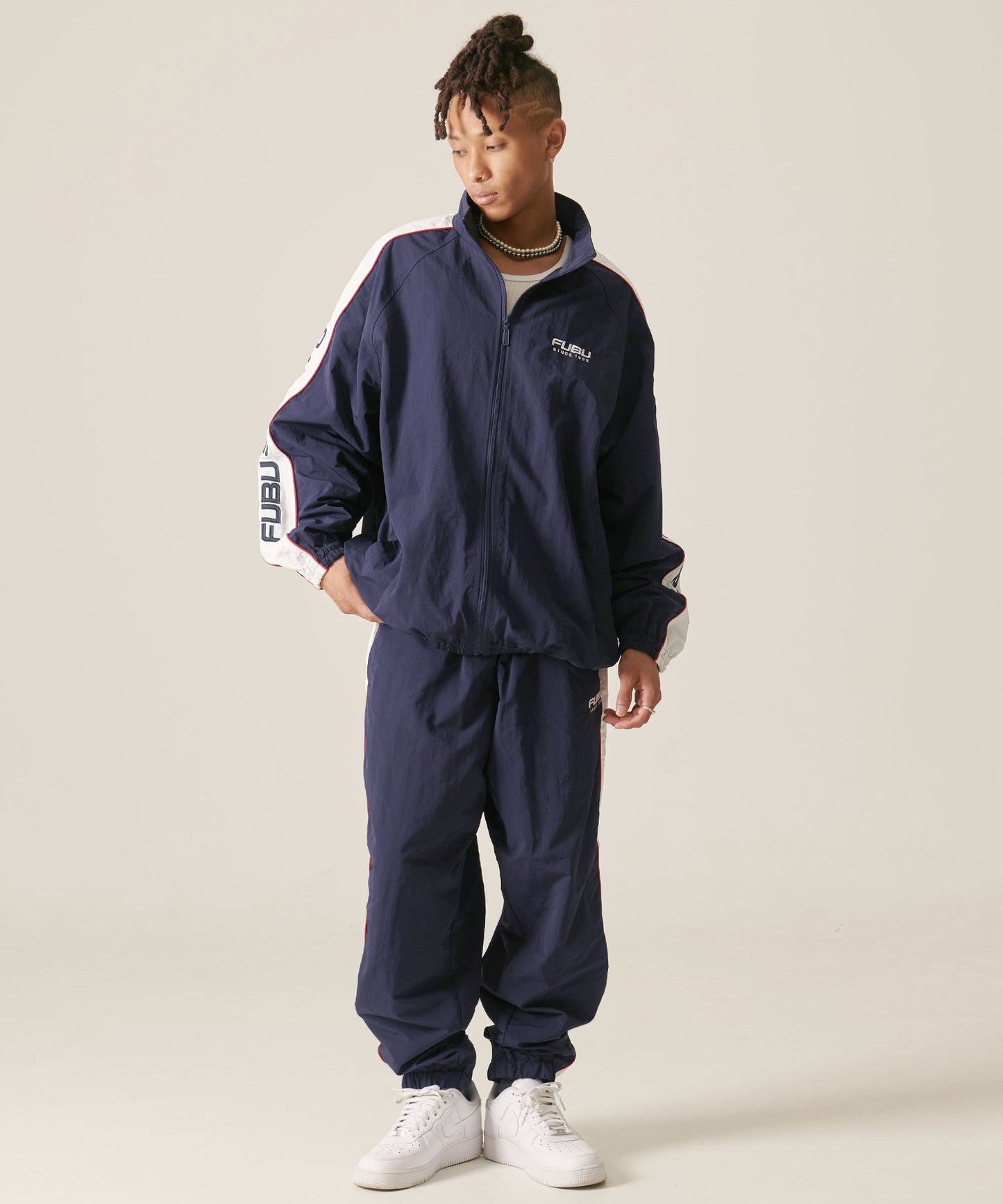 NYLON TRACK JACKET/ナイロントラックジャケット【FAM-42303】