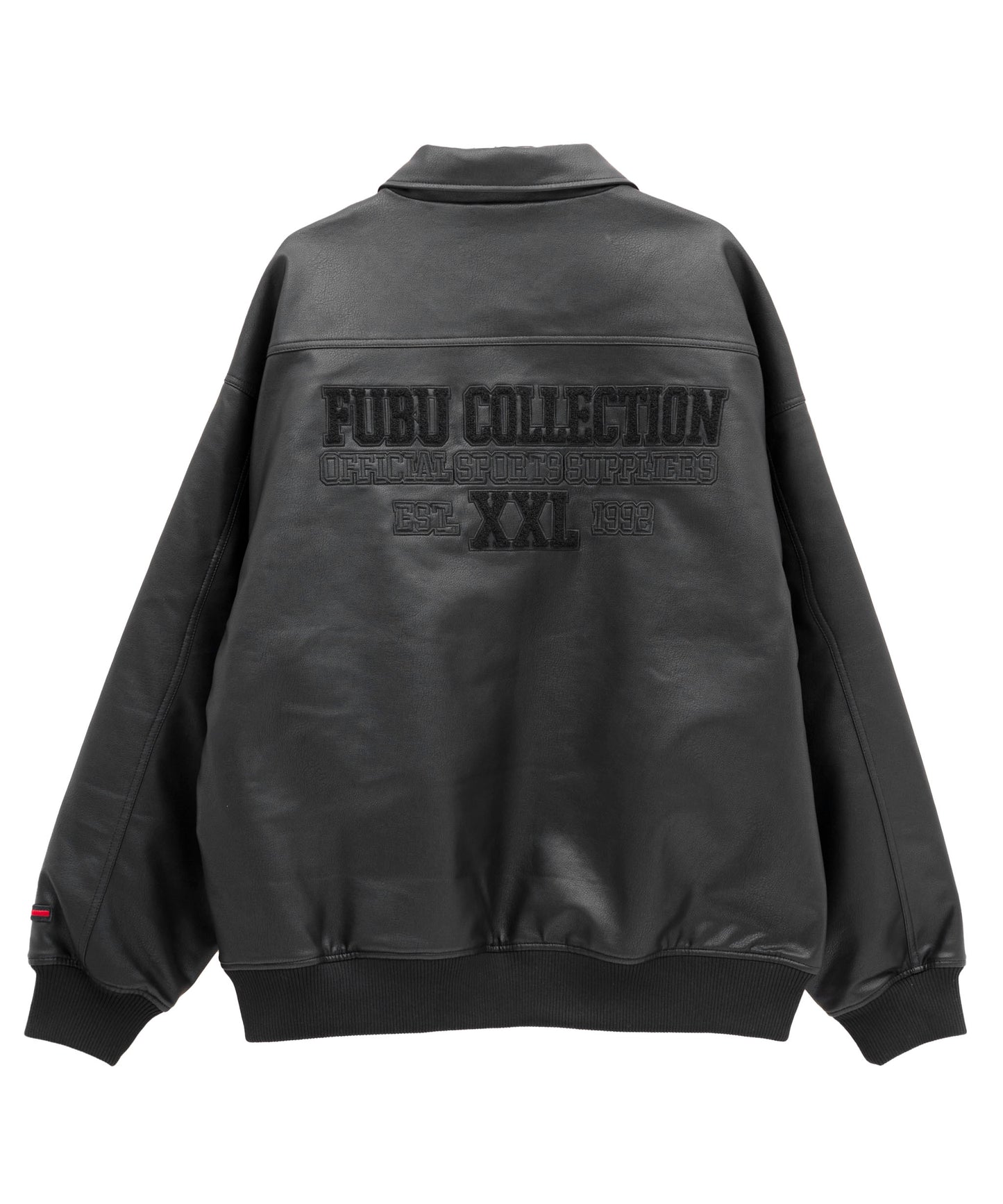 ECO LEATHER BLOUSON/エコレザーブルゾン【FAM-42305】