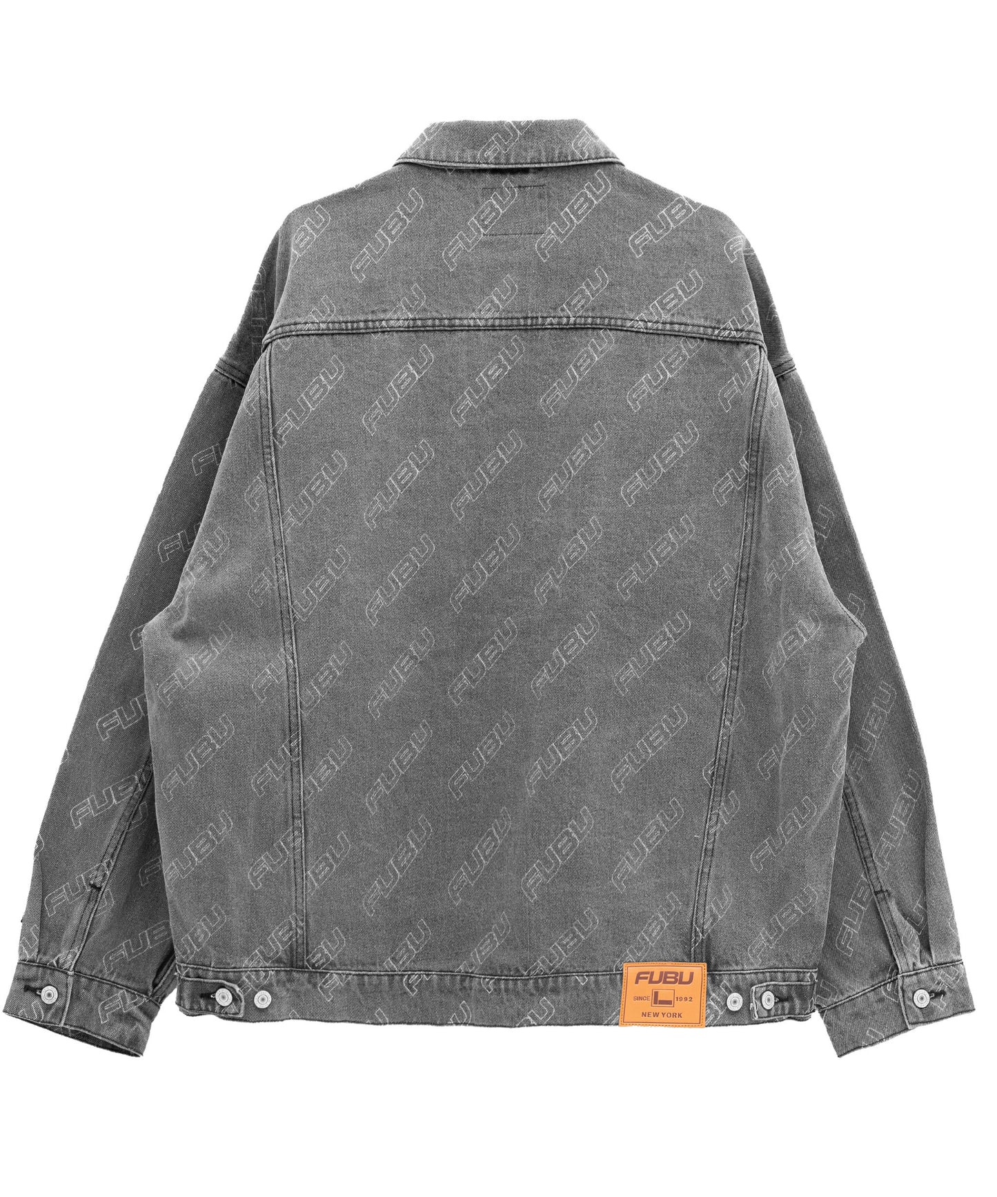 PATTERN DENIM JACKET/総柄デニムジャケット【FAM-42308】