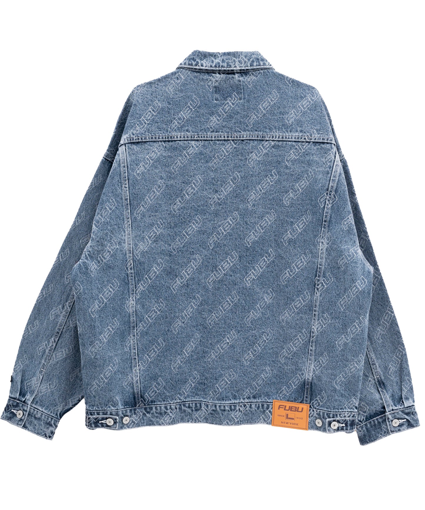 PATTERN DENIM JACKET/総柄デニムジャケット【FAM-42308】