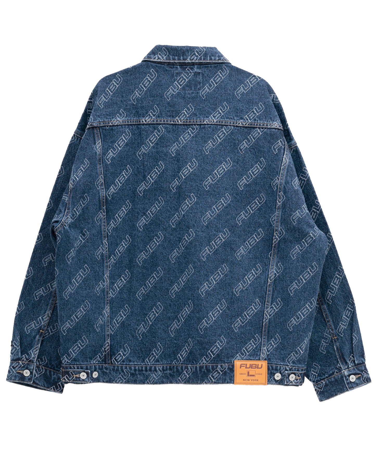 PATTERN DENIM JACKET/総柄デニムジャケット【FAM-42308】