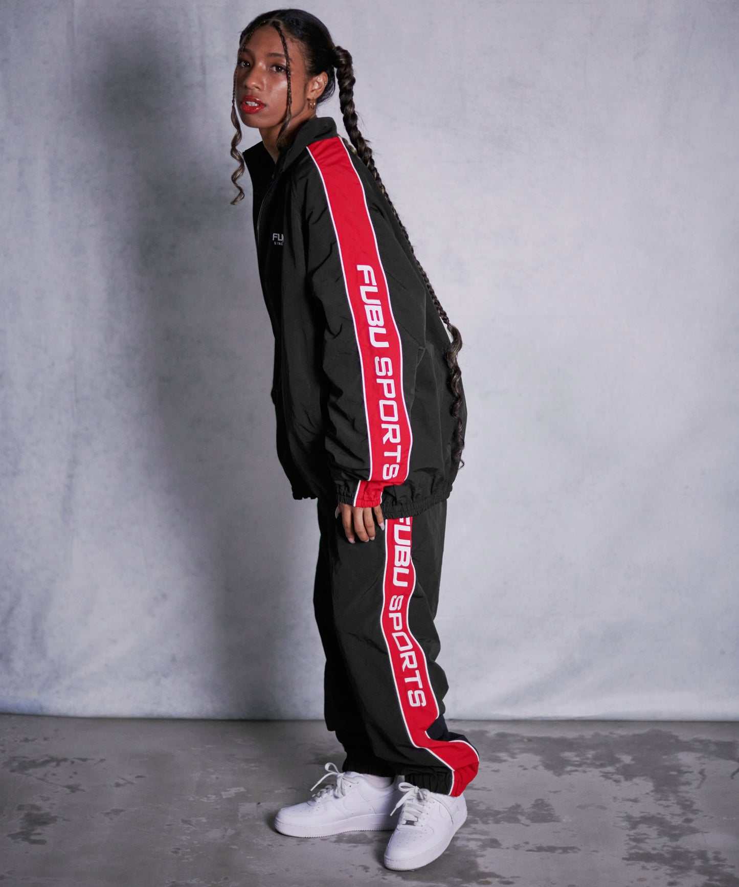 NYLON TRACK PANTS【FAM-42501】