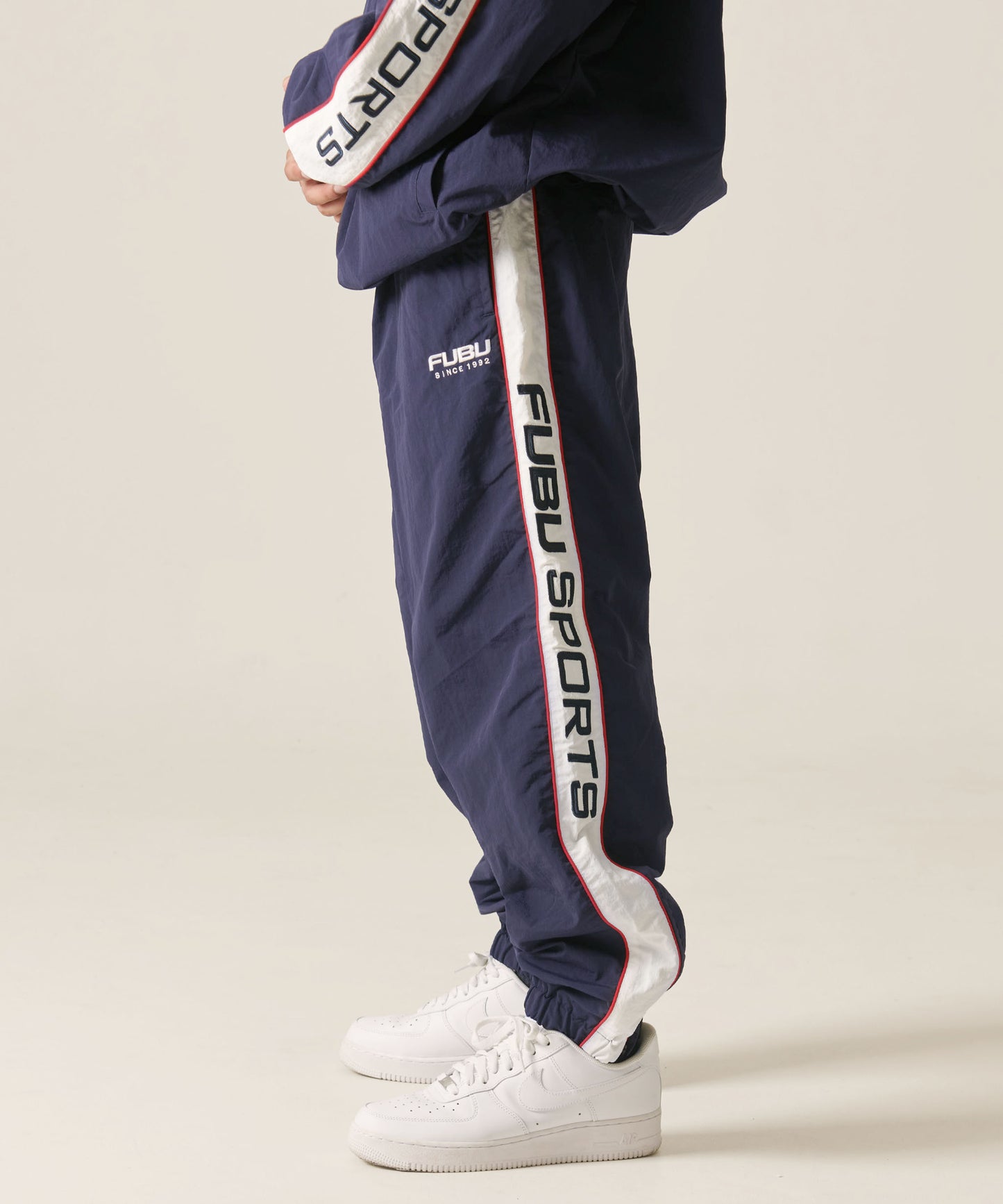 NYLON TRACK PANTS【FAM-42501】