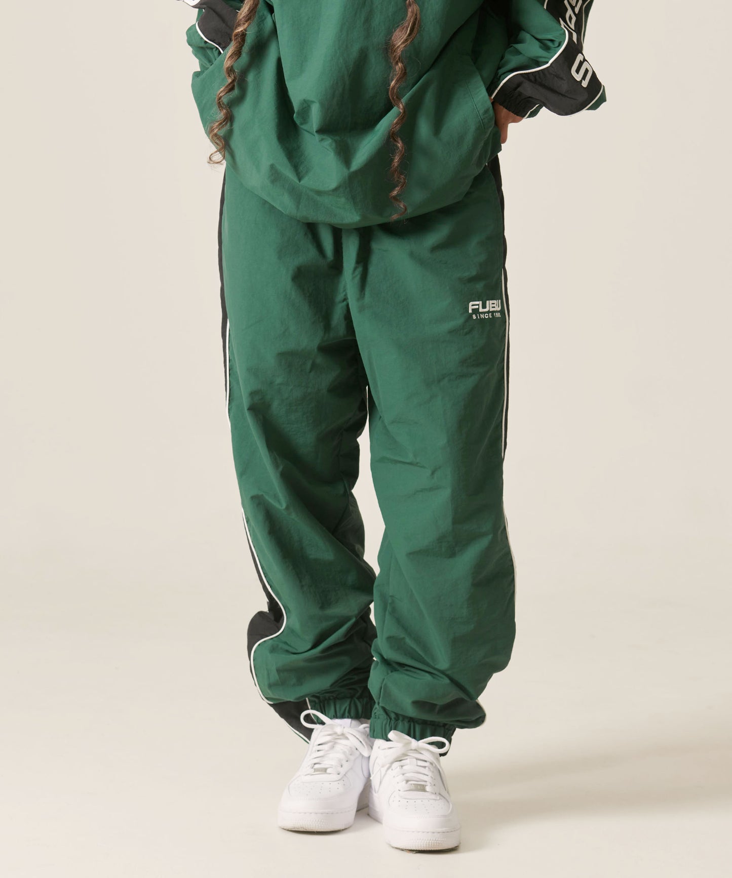 NYLON TRACK PANTS【FAM-42501】