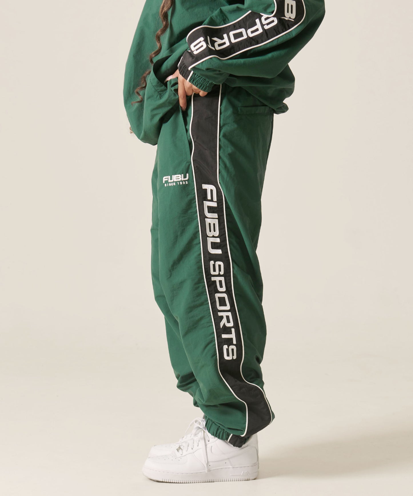 NYLON TRACK PANTS【FAM-42501】