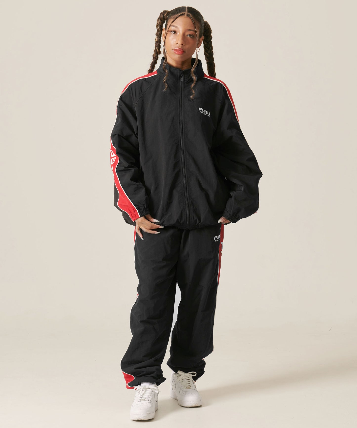 NYLON TRACK PANTS【FAM-42501】