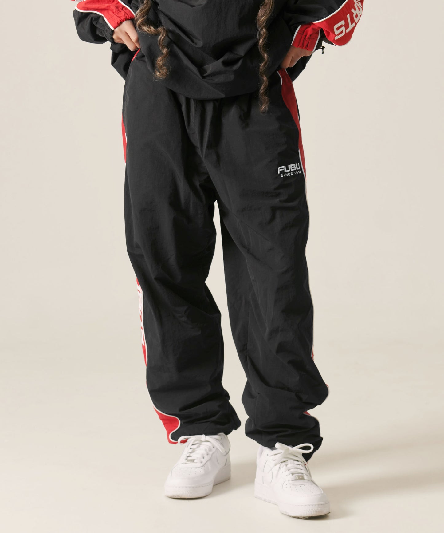 NYLON TRACK PANTS【FAM-42501】