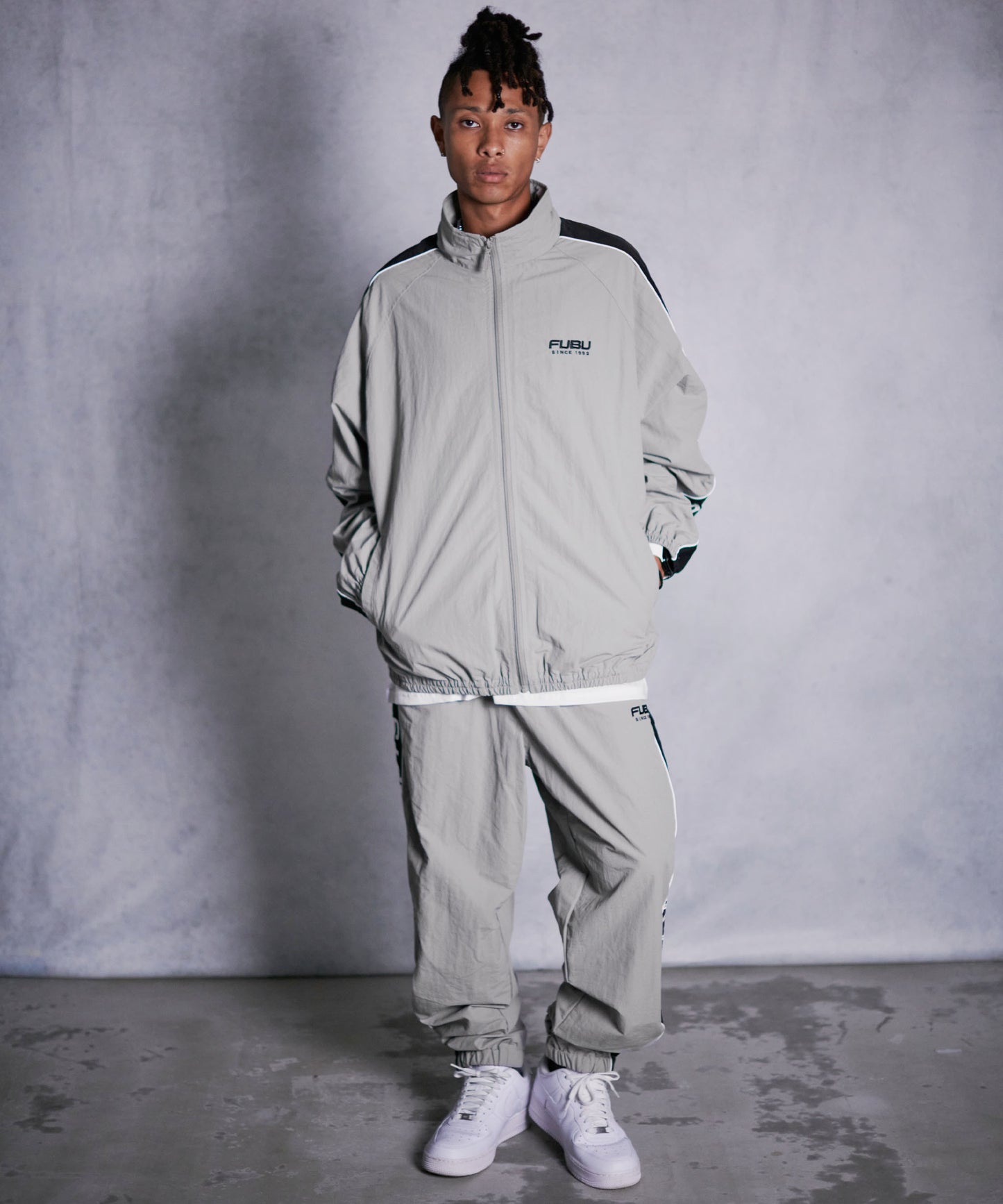NYLON TRACK PANTS【FAM-42501】