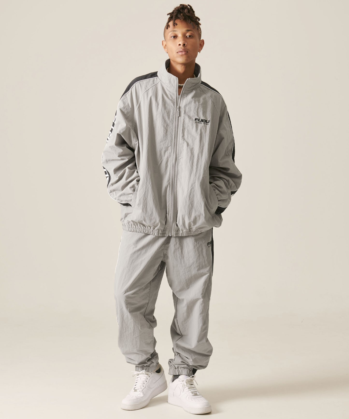 NYLON TRACK PANTS【FAM-42501】