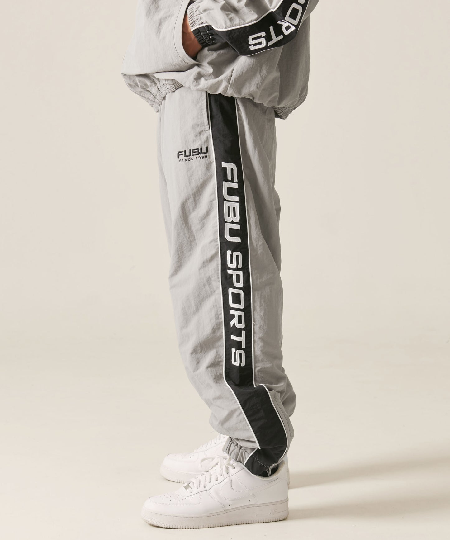 NYLON TRACK PANTS【FAM-42501】