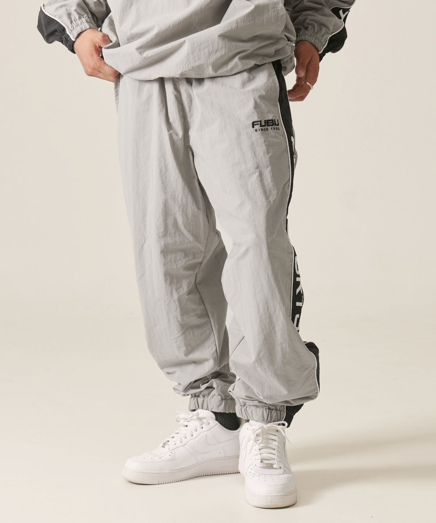 NYLON TRACK PANTS【FAM-42501】