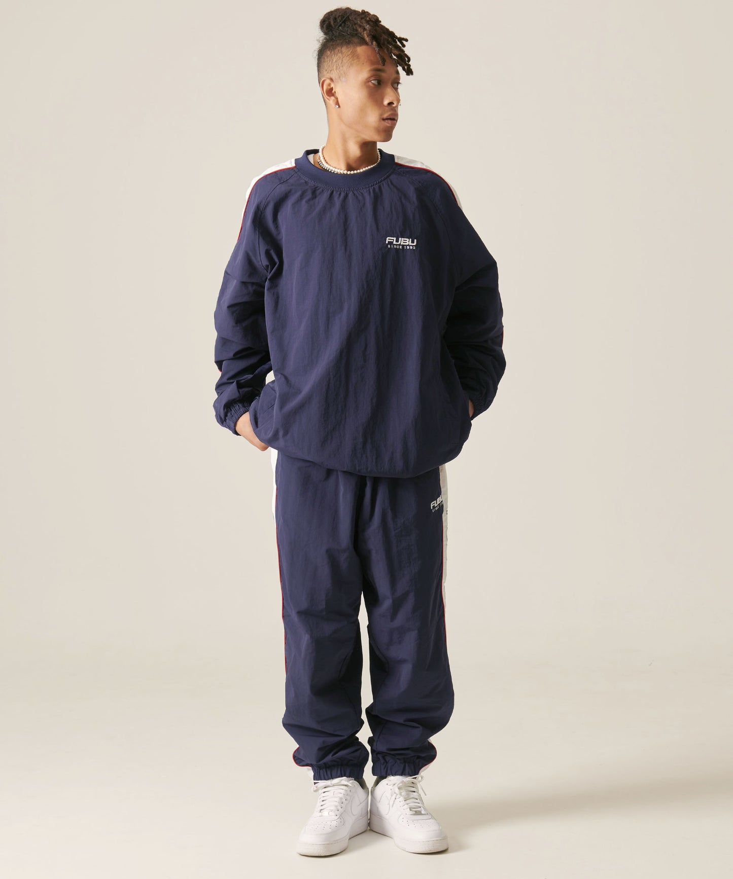 NYLON TRACK PANTS【FAM-42501】