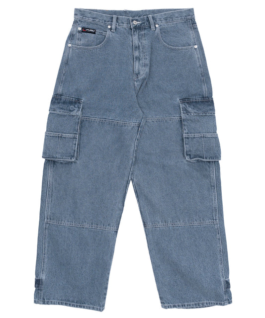 DENIM CARGO PANTS/デニムカーゴパンツ【FAM-42505】