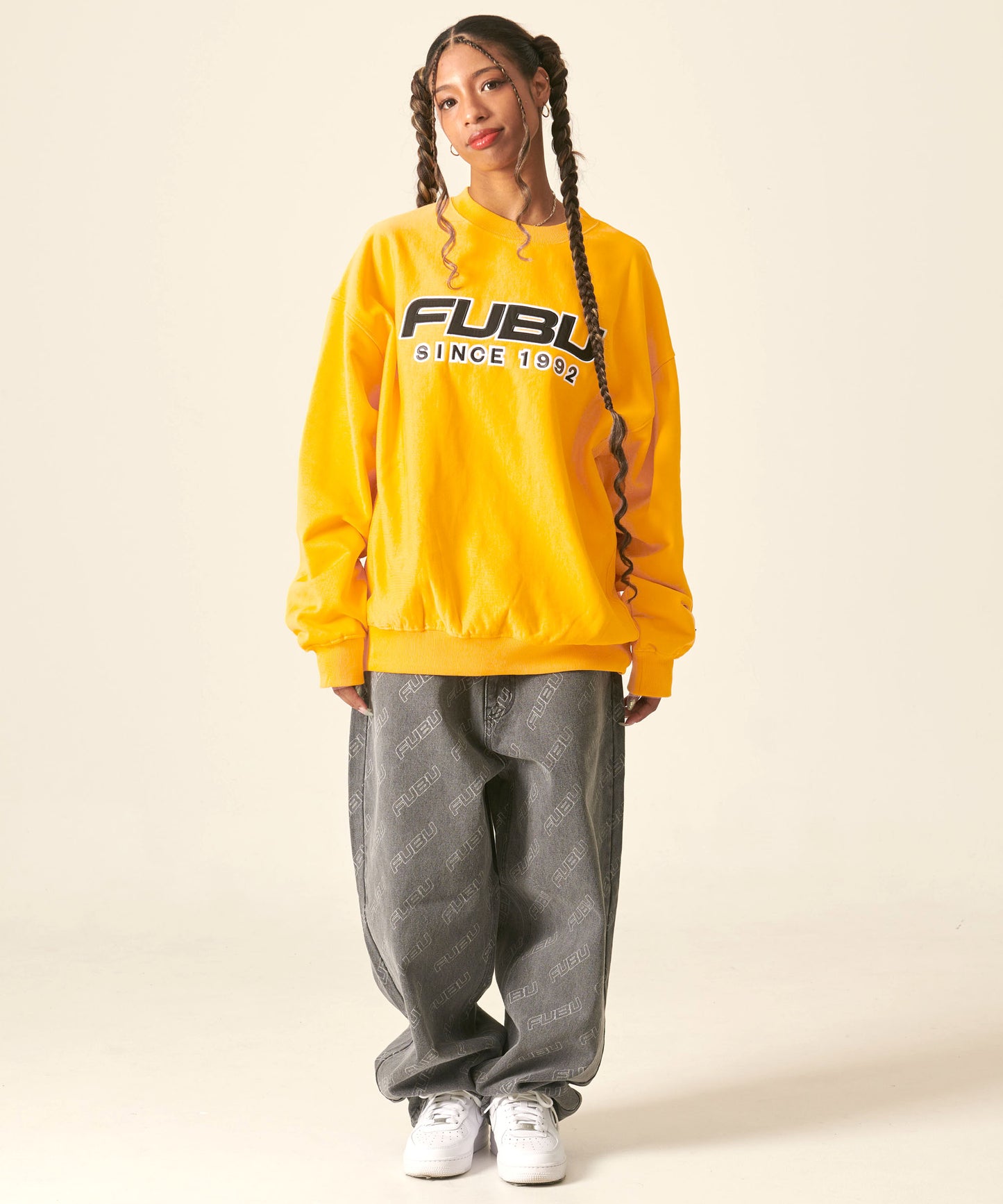 CLASSIC LOGO SWEAT/クラシックロゴスウェット【FAM-42701】