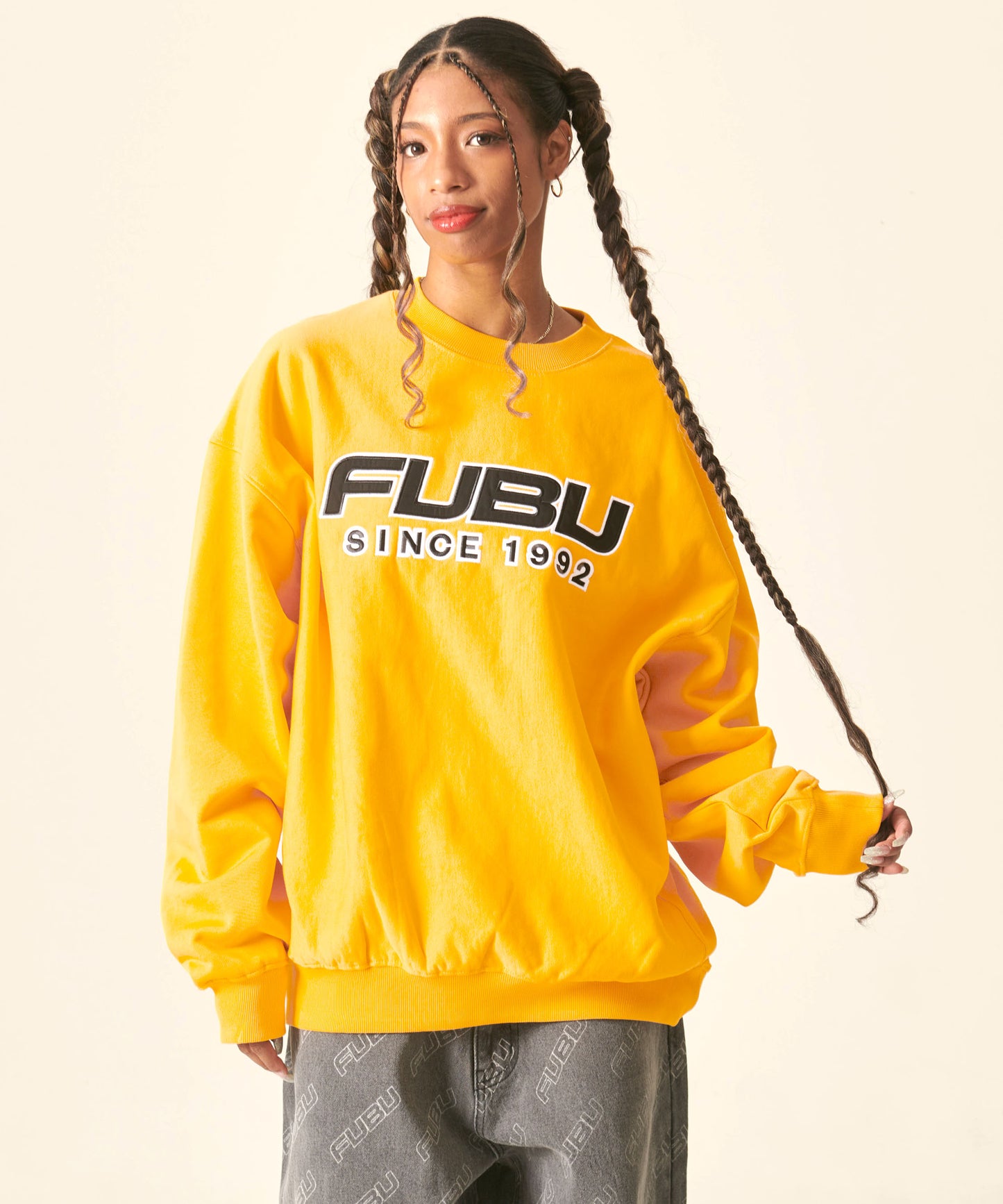 CLASSIC LOGO SWEAT/クラシックロゴスウェット【FAM-42701】