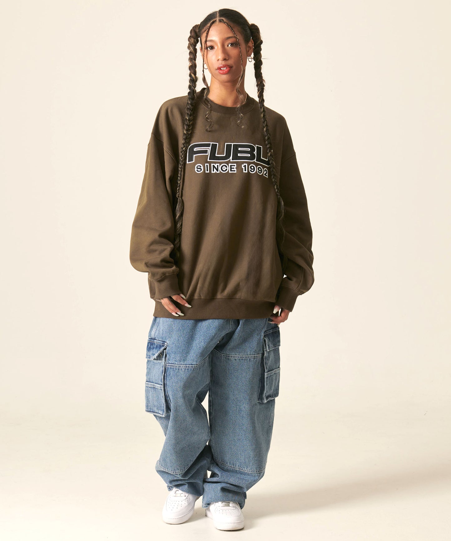 CLASSIC LOGO SWEAT/クラシックロゴスウェット【FAM-42701】