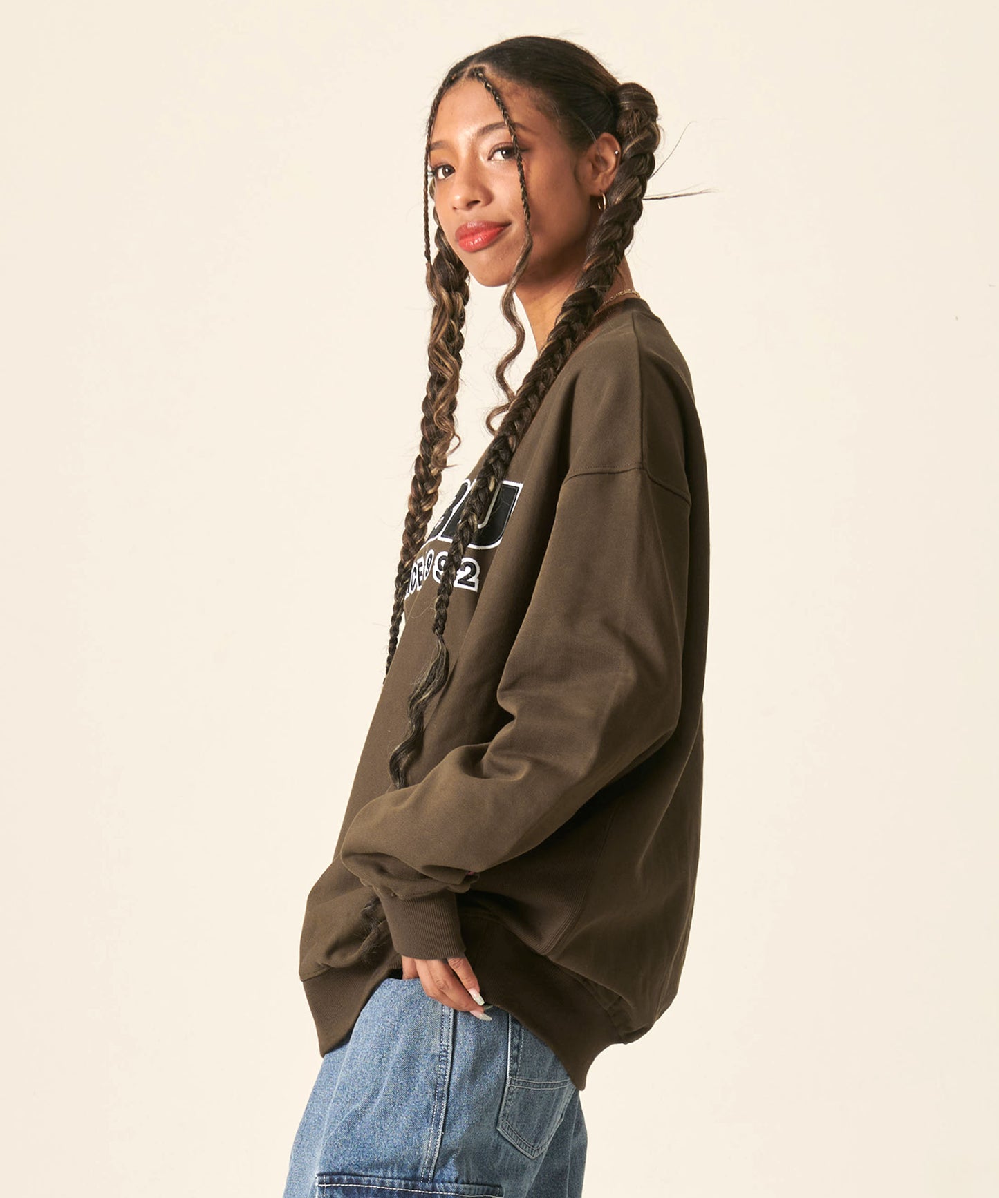 CLASSIC LOGO SWEAT/クラシックロゴスウェット【FAM-42701】