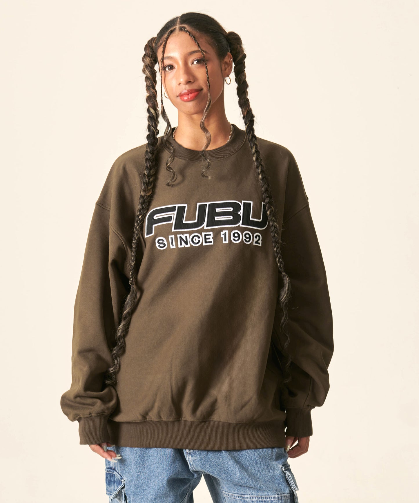 CLASSIC LOGO SWEAT/クラシックロゴスウェット【FAM-42701】