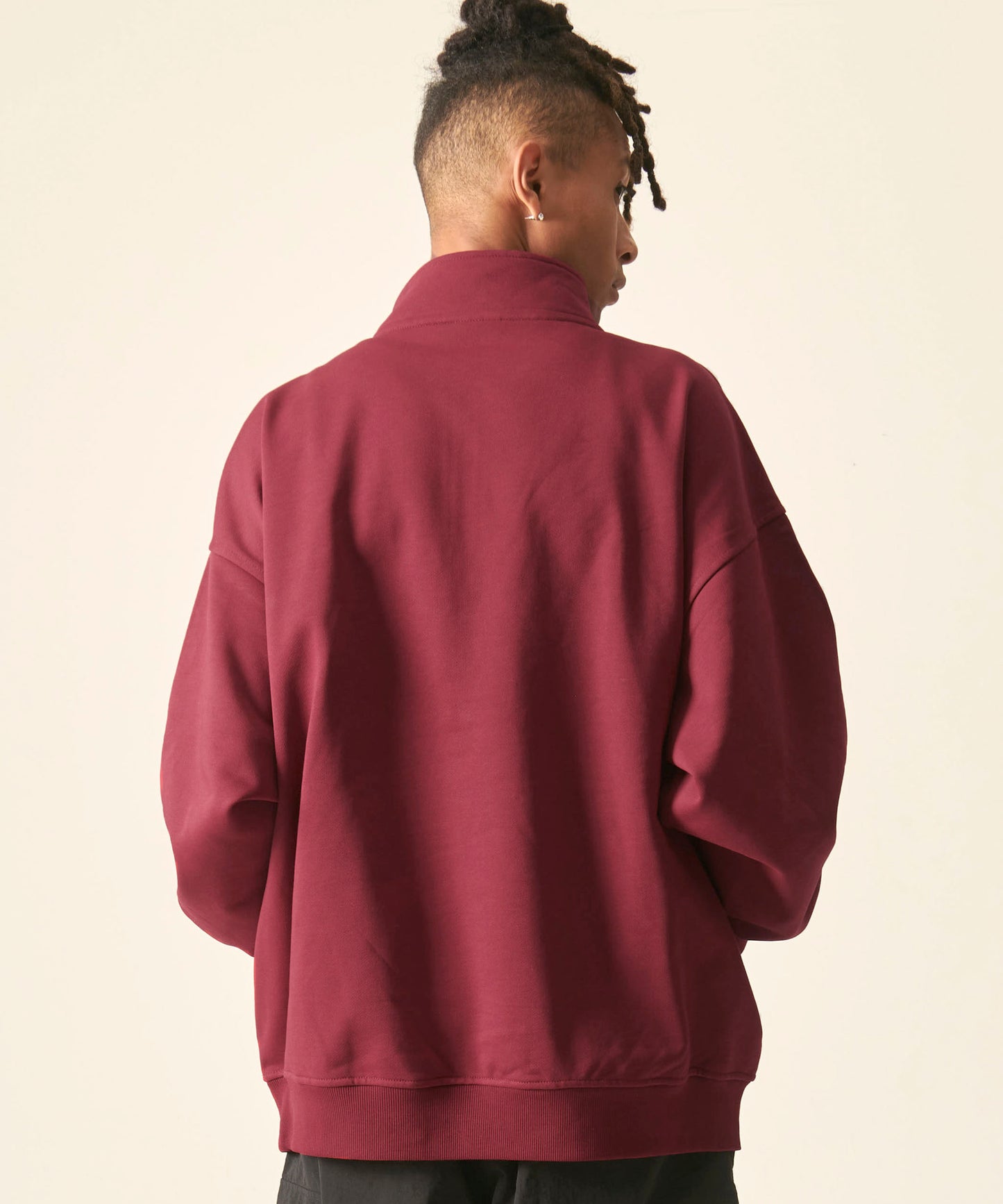 HALF ZIP SWEAT/ハーフジップスウェット【FAM-42709】