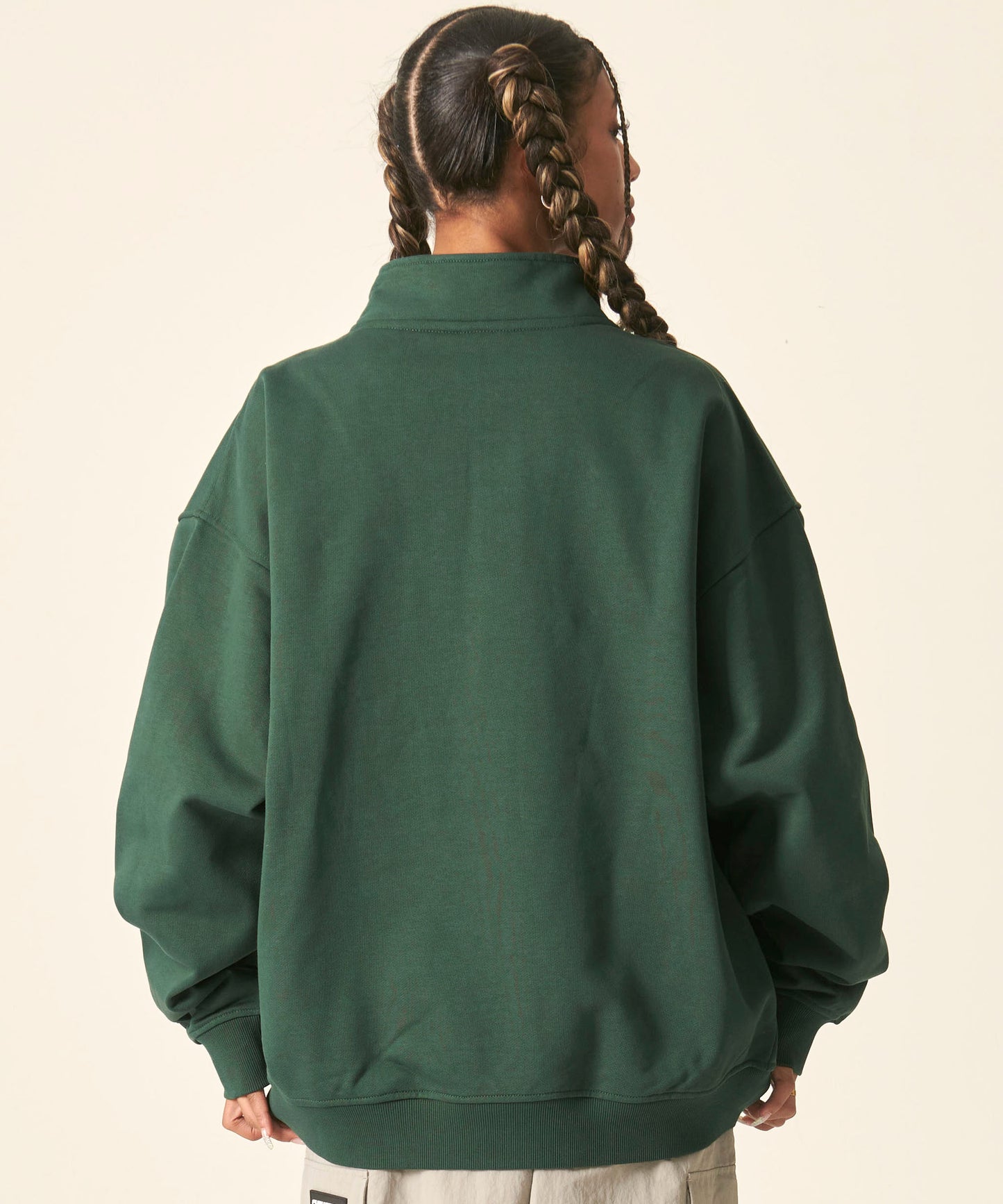 HALF ZIP SWEAT/ハーフジップスウェット【FAM-42709】