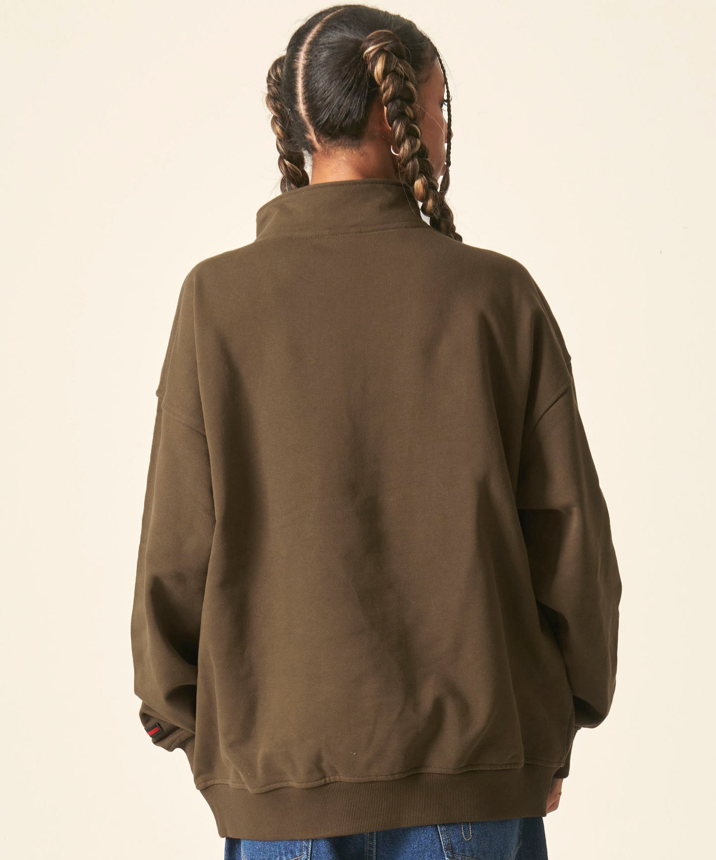 HALF ZIP SWEAT/ハーフジップスウェット【FAM-42709】