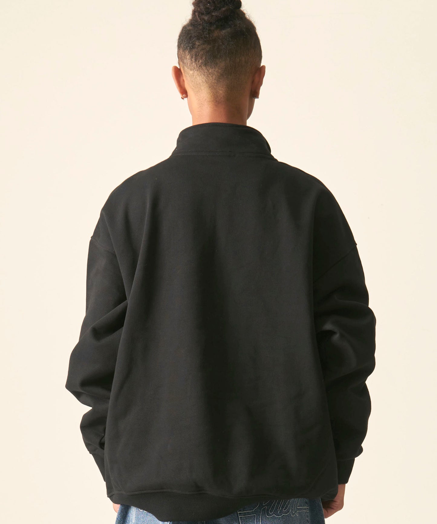 HALF ZIP SWEAT/ハーフジップスウェット【FAM-42709】