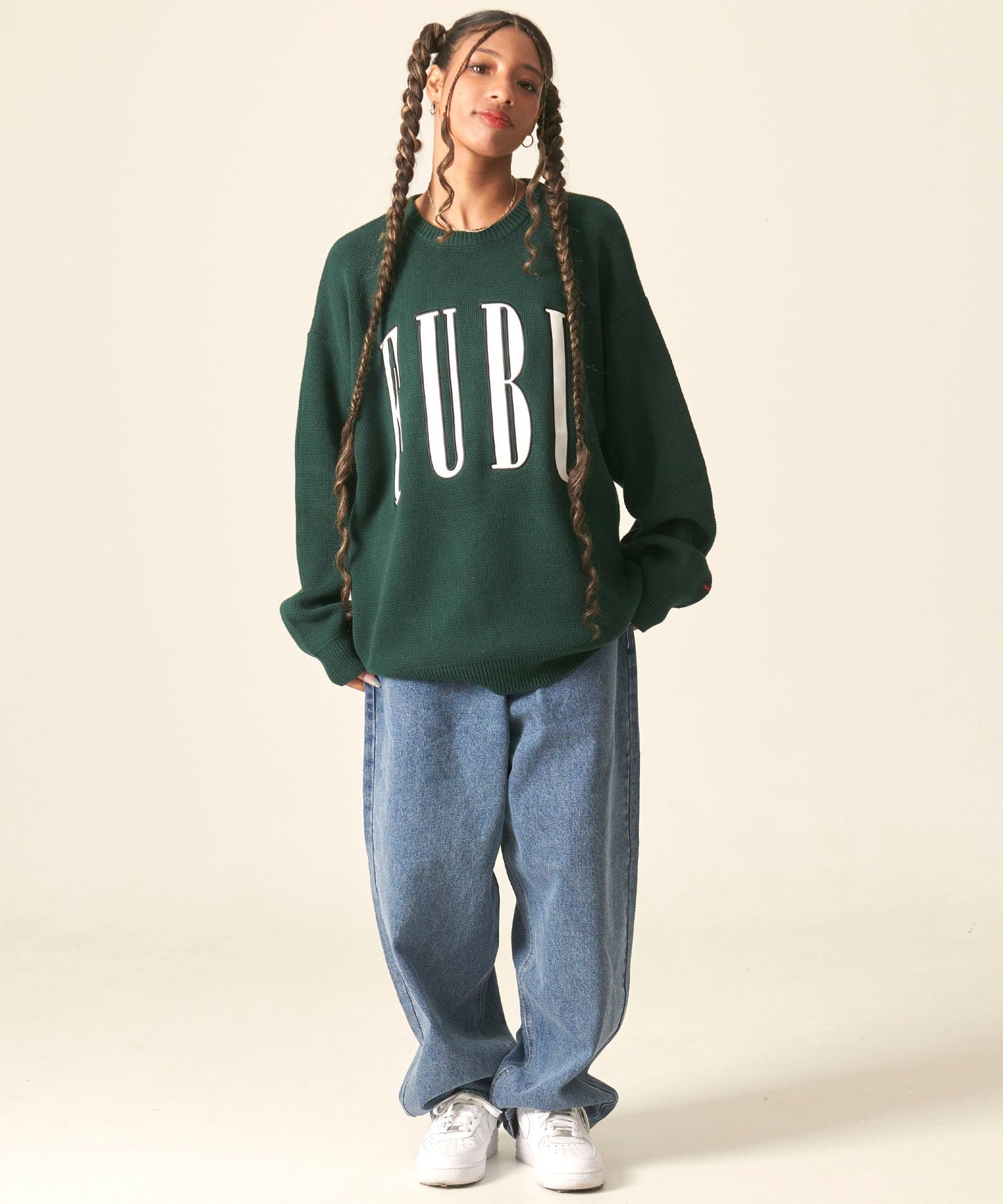 BIG LOGO KNIT/ビッグロゴニット【FAM-42710】