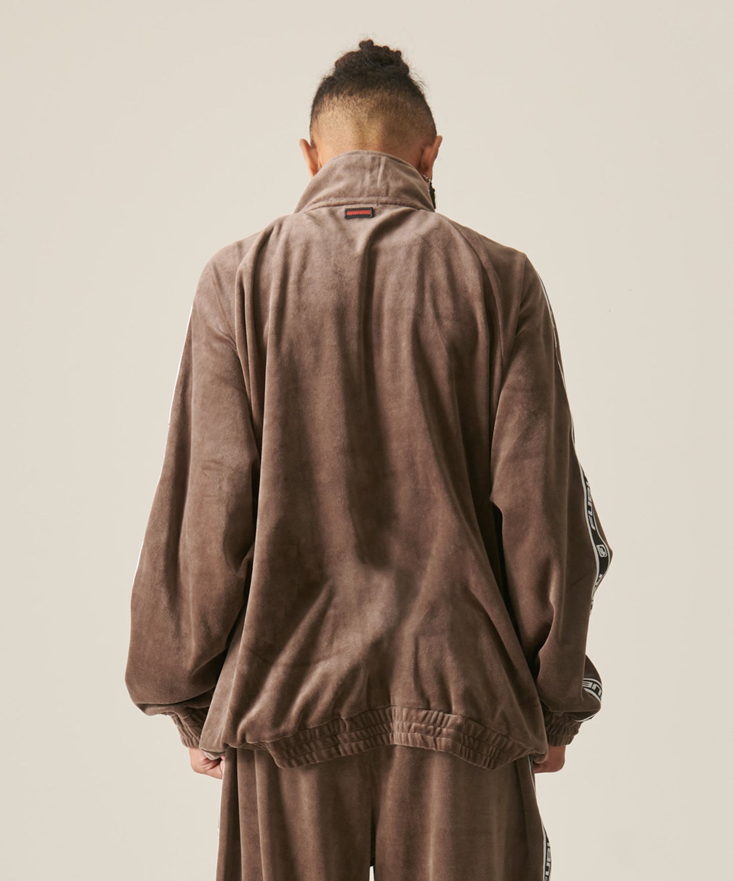 VELOR TRACK JACKET/ベロアトラックジャケット【FAM-42712】