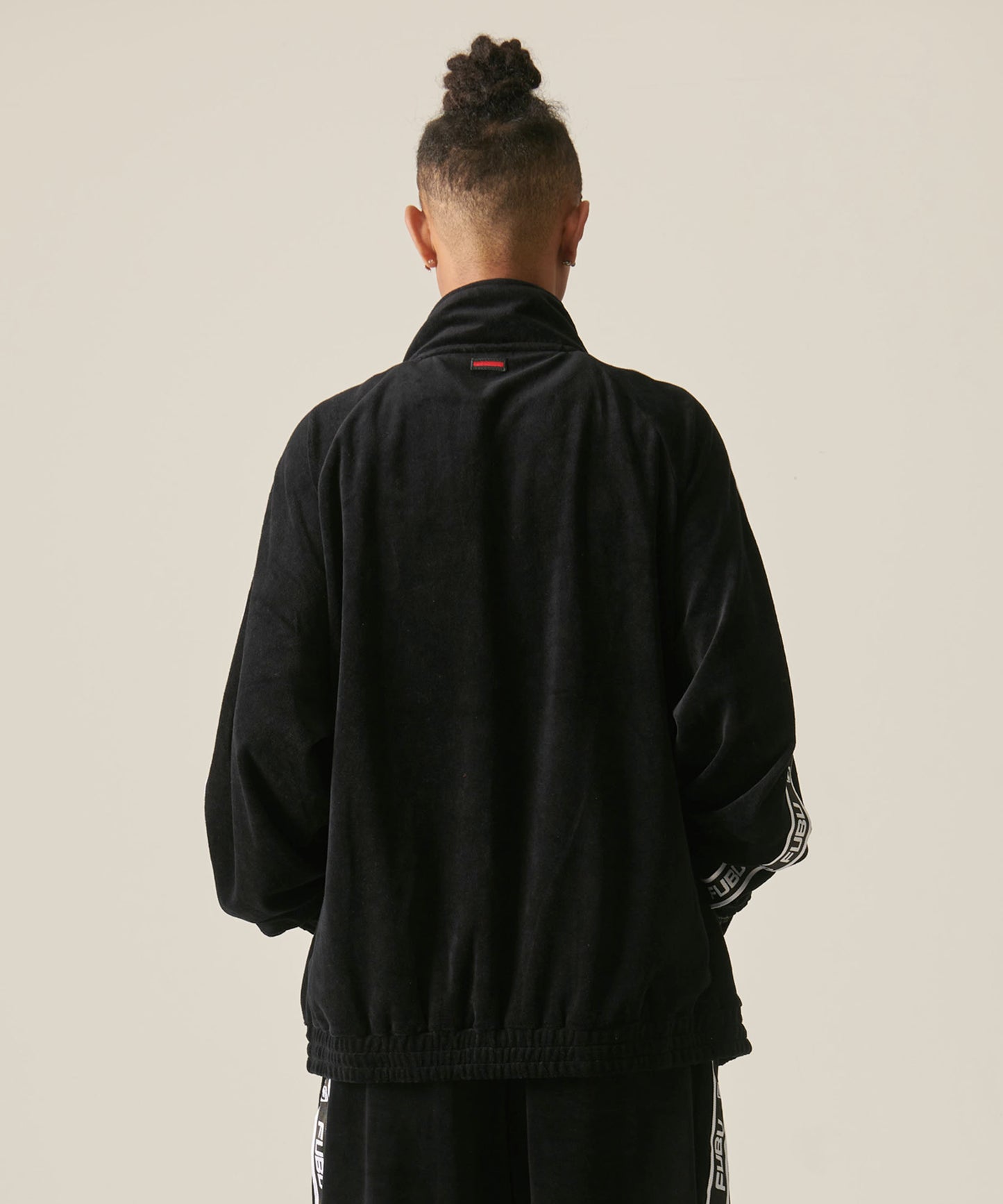 VELOR TRACK JACKET/ベロアトラックジャケット【FAM-42712】