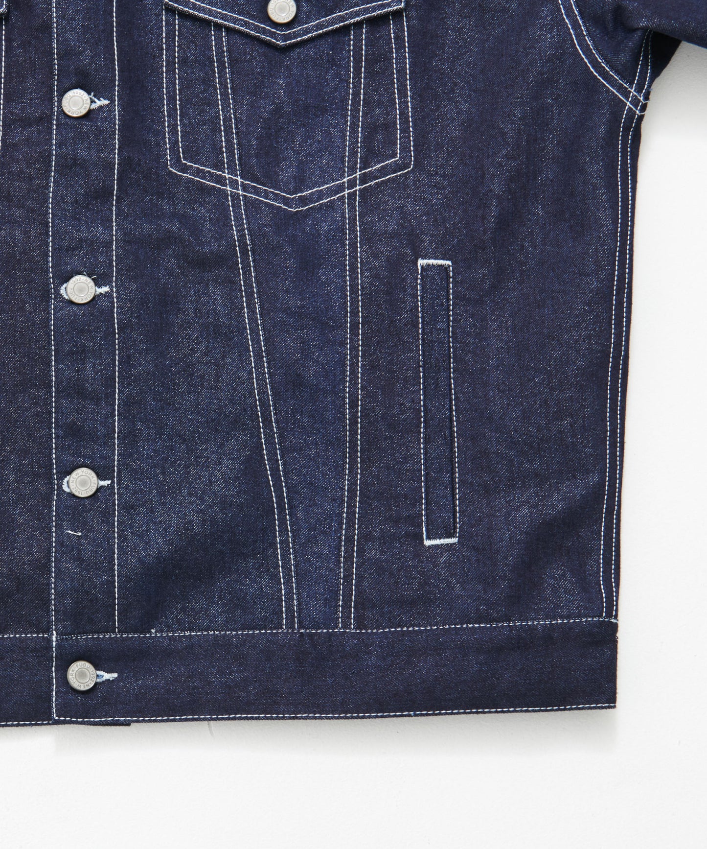 METALLIC DENIM JACKET/メタリックデニムジャケット【FAM-51304】