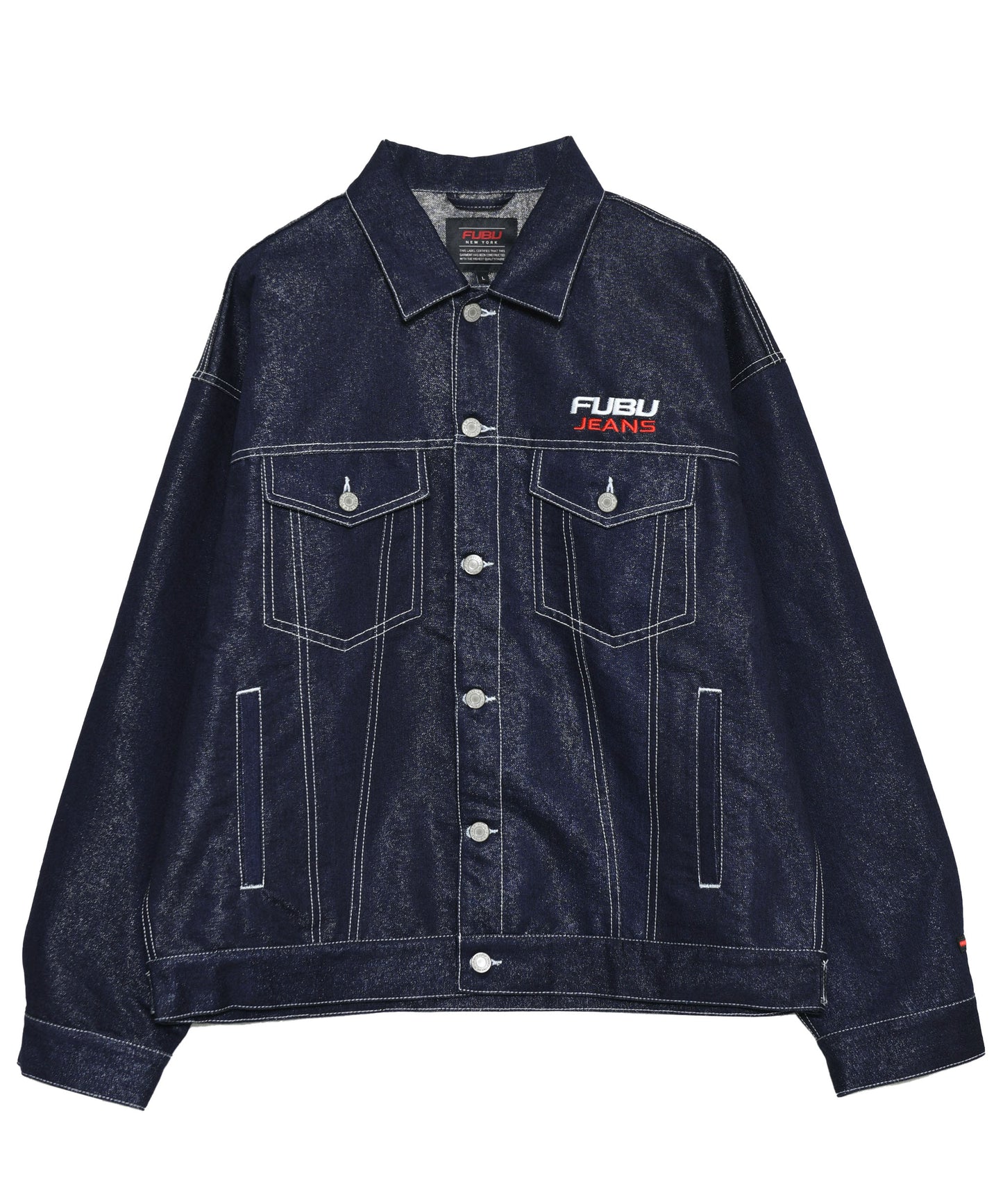 METALLIC DENIM JACKET/メタリックデニムジャケット【FAM-51304】