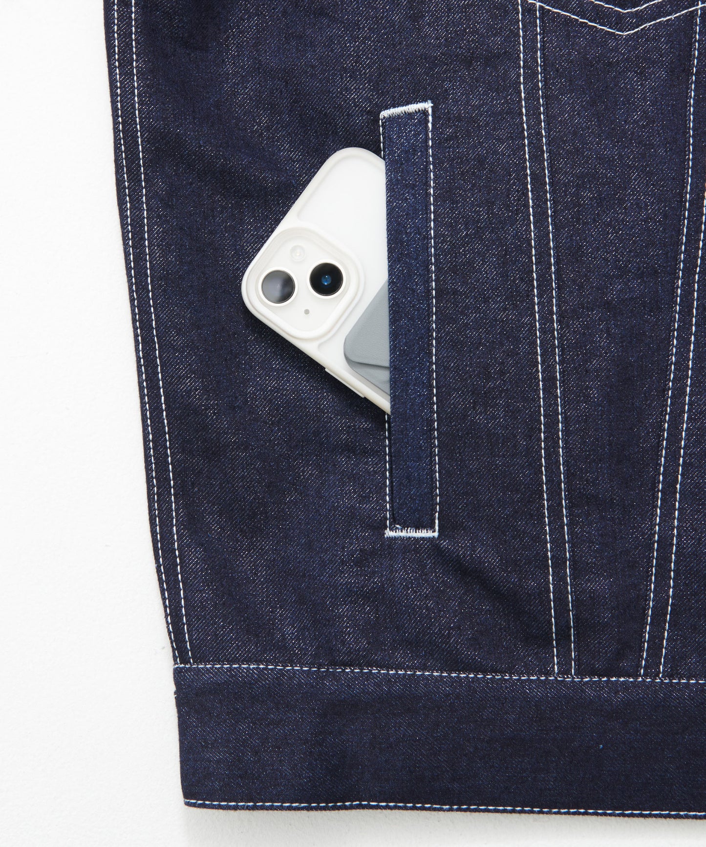 METALLIC DENIM JACKET/メタリックデニムジャケット【FAM-51304】