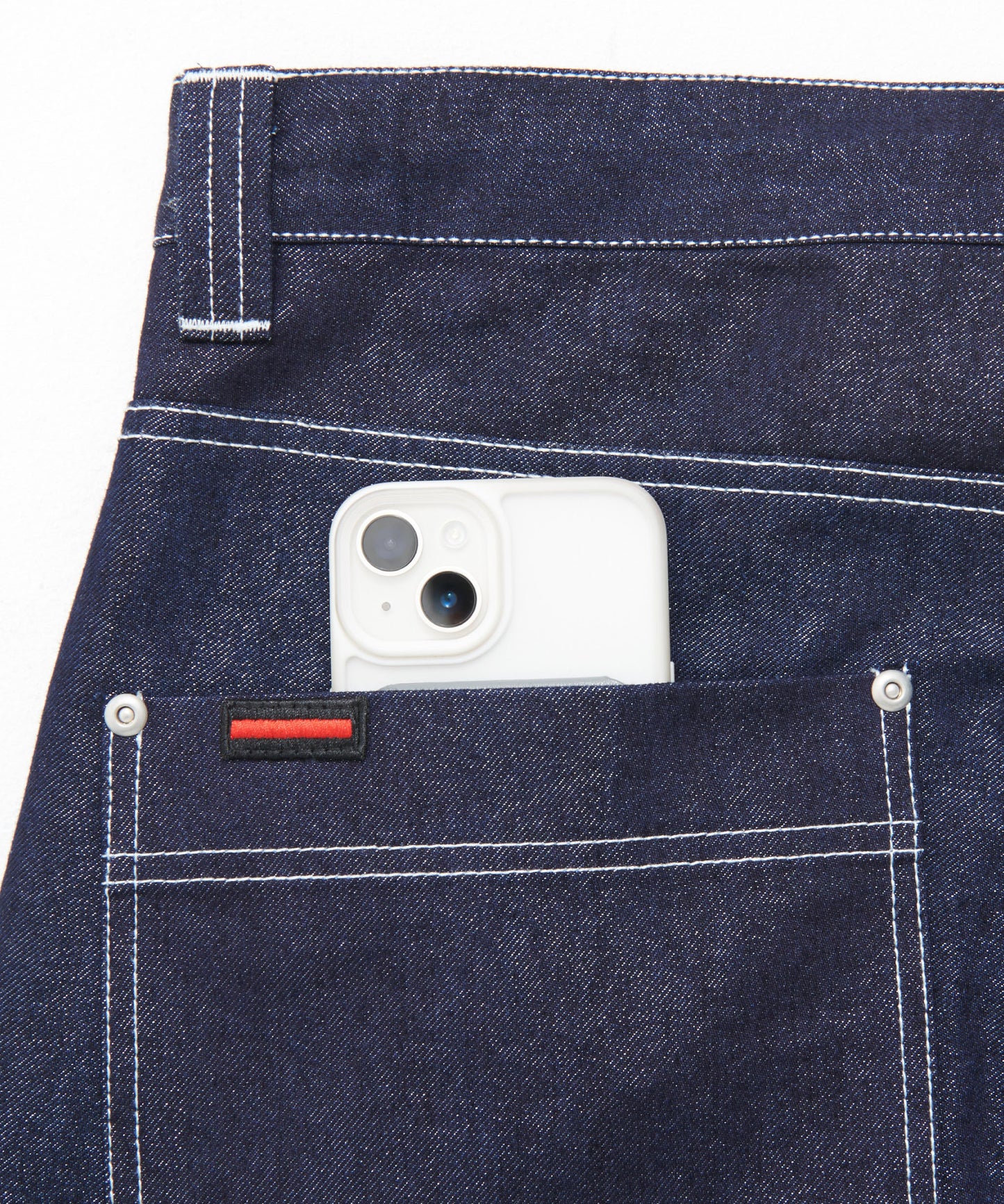 METALLIC DENIM PANTS/メタリックデニムパンツ【FAM-51504】