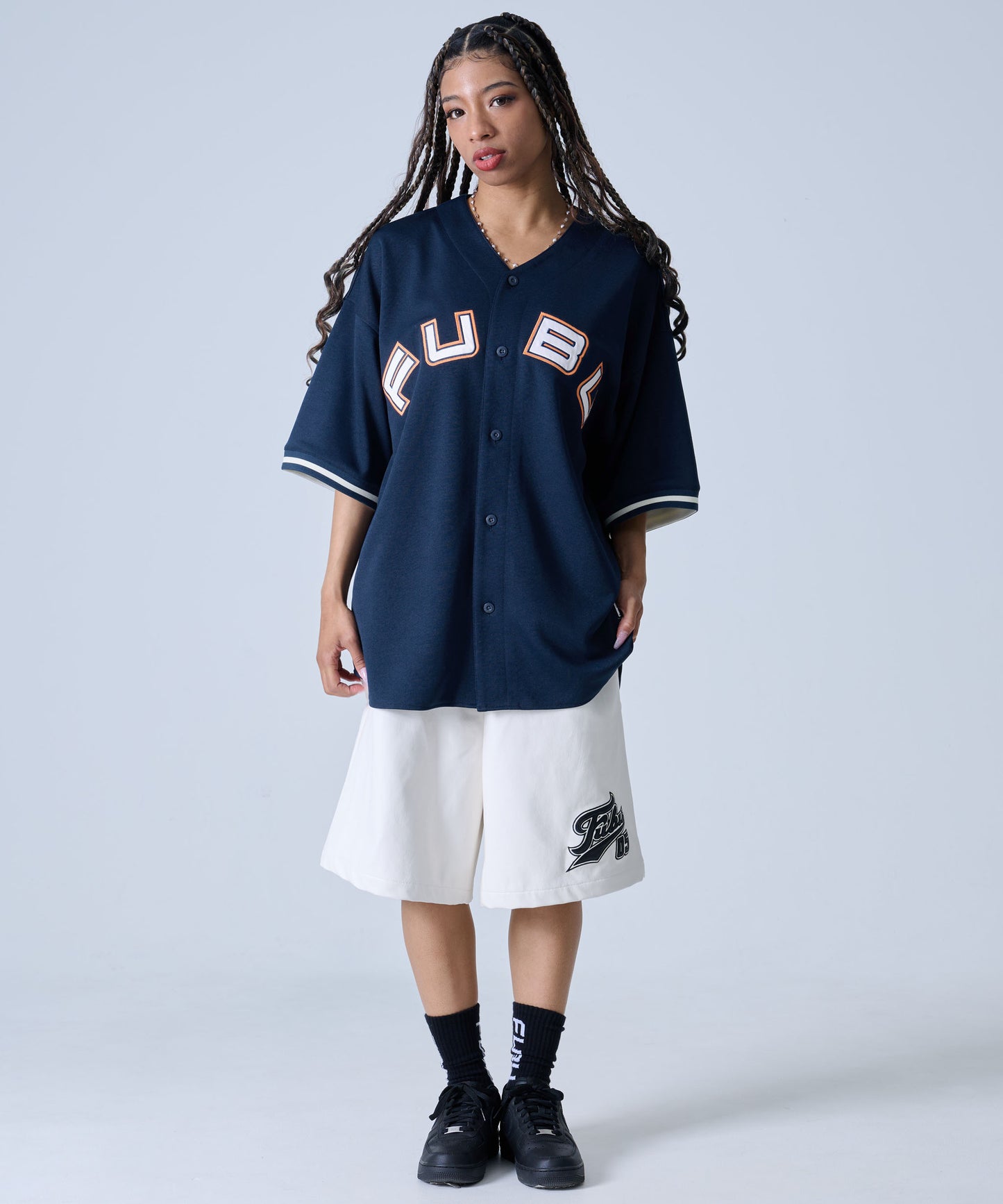 【NEW】BASEBALL SHIRT/ベースボールシャツ【FAM-51714】