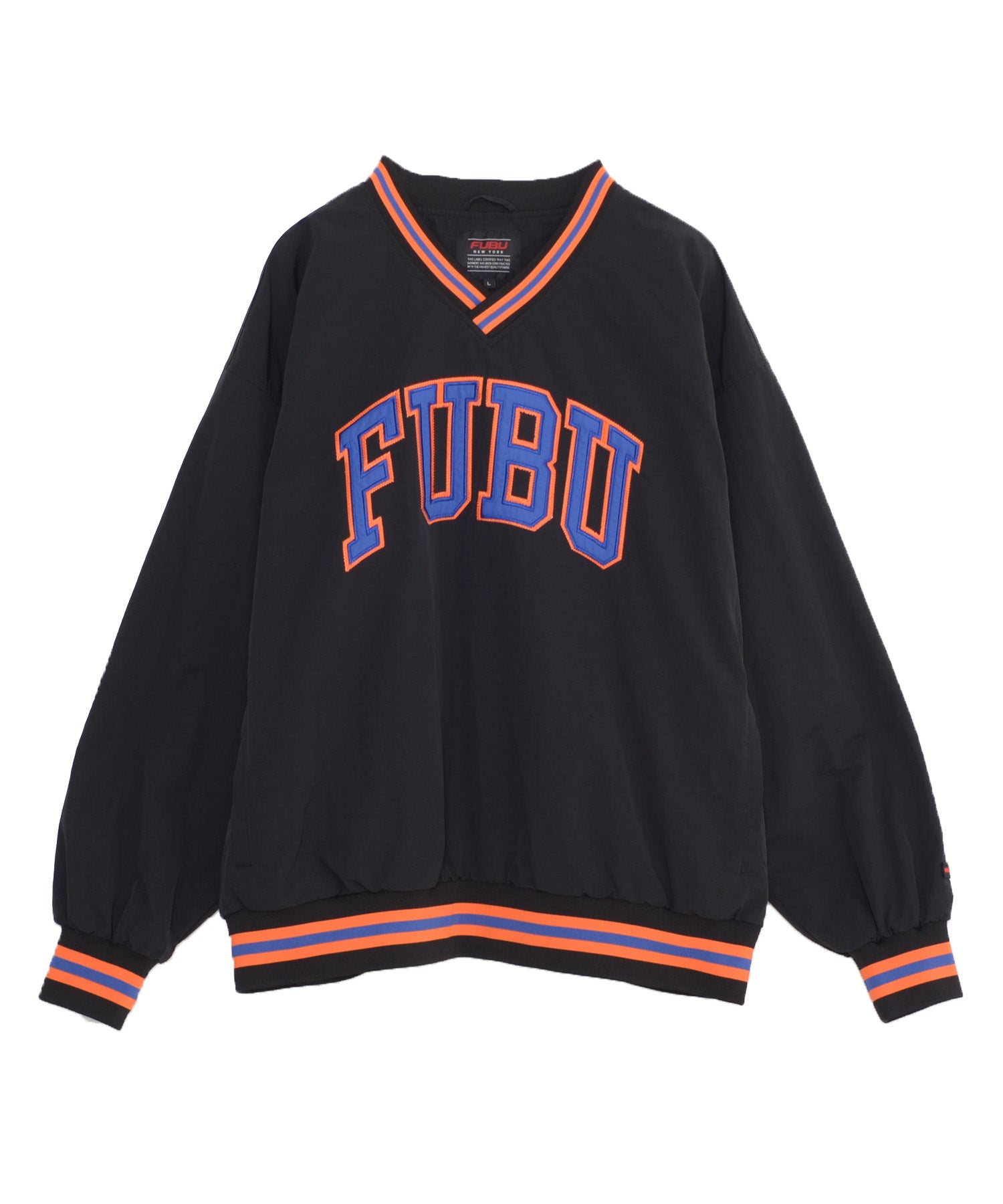 FUBU フブ ナイロン プルオーバー。FUBUはアメリカの代表的なHIPHOP