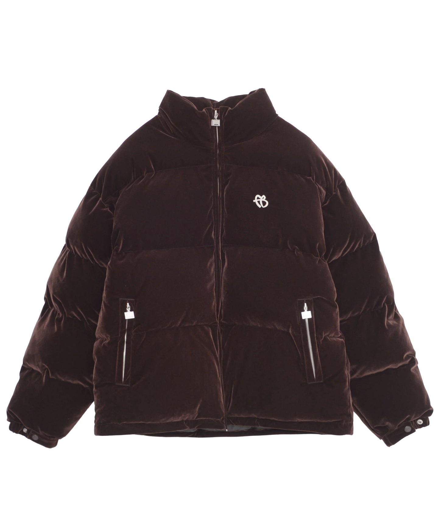【NEW】VELOR PUFFER JACKET/ベロアパファージャケット【FAM-52301】
